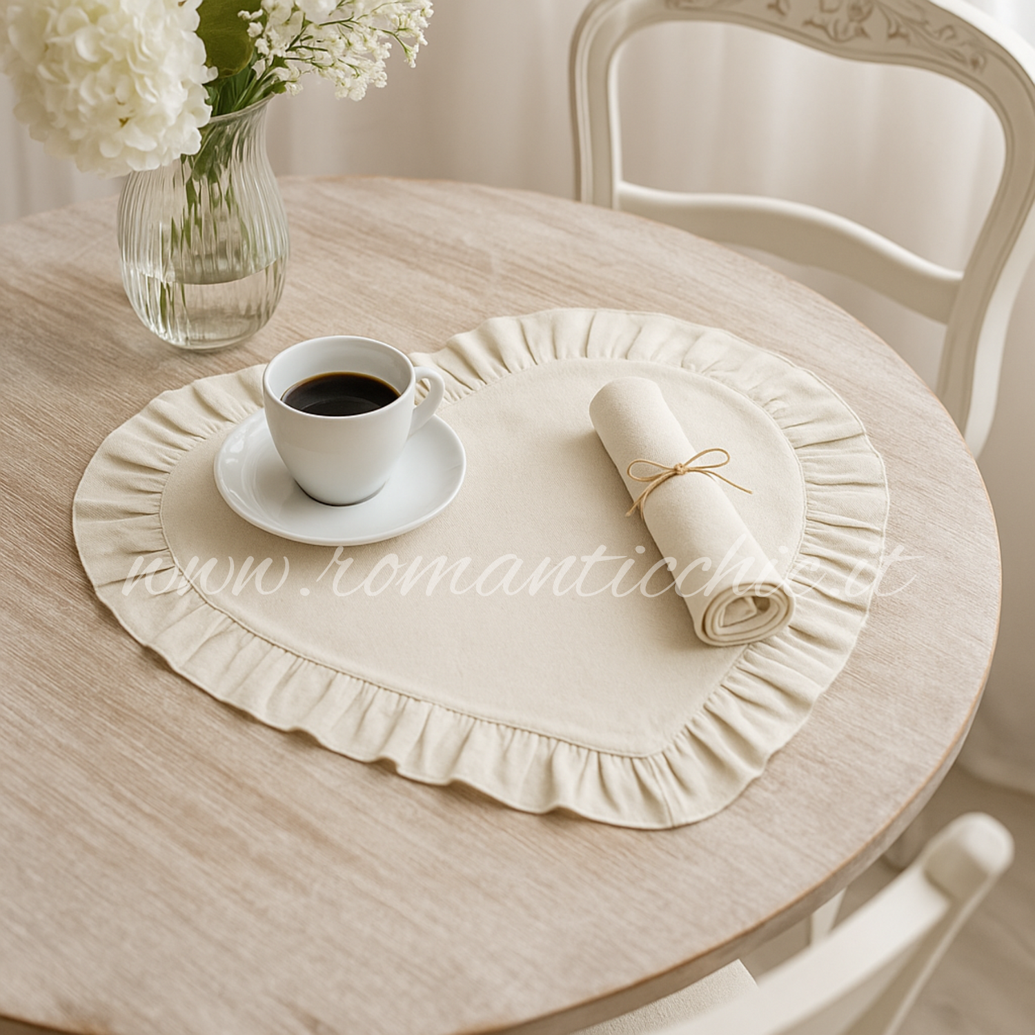 Set Americano Cuore Element Lovely Shabby