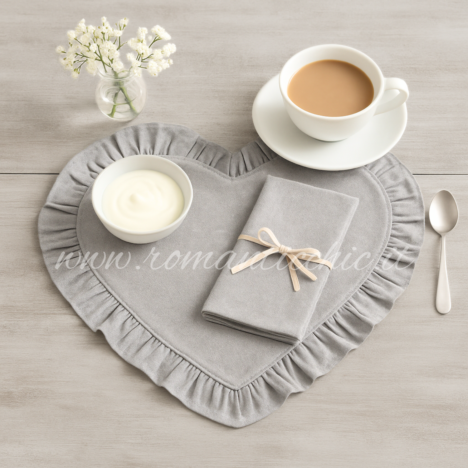 Set Americano Cuore Element Lovely Shabby