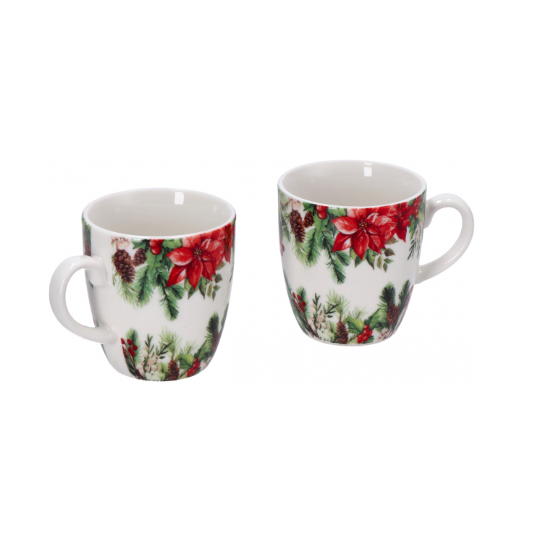 Set 2 Tazzine Classic Christmas
