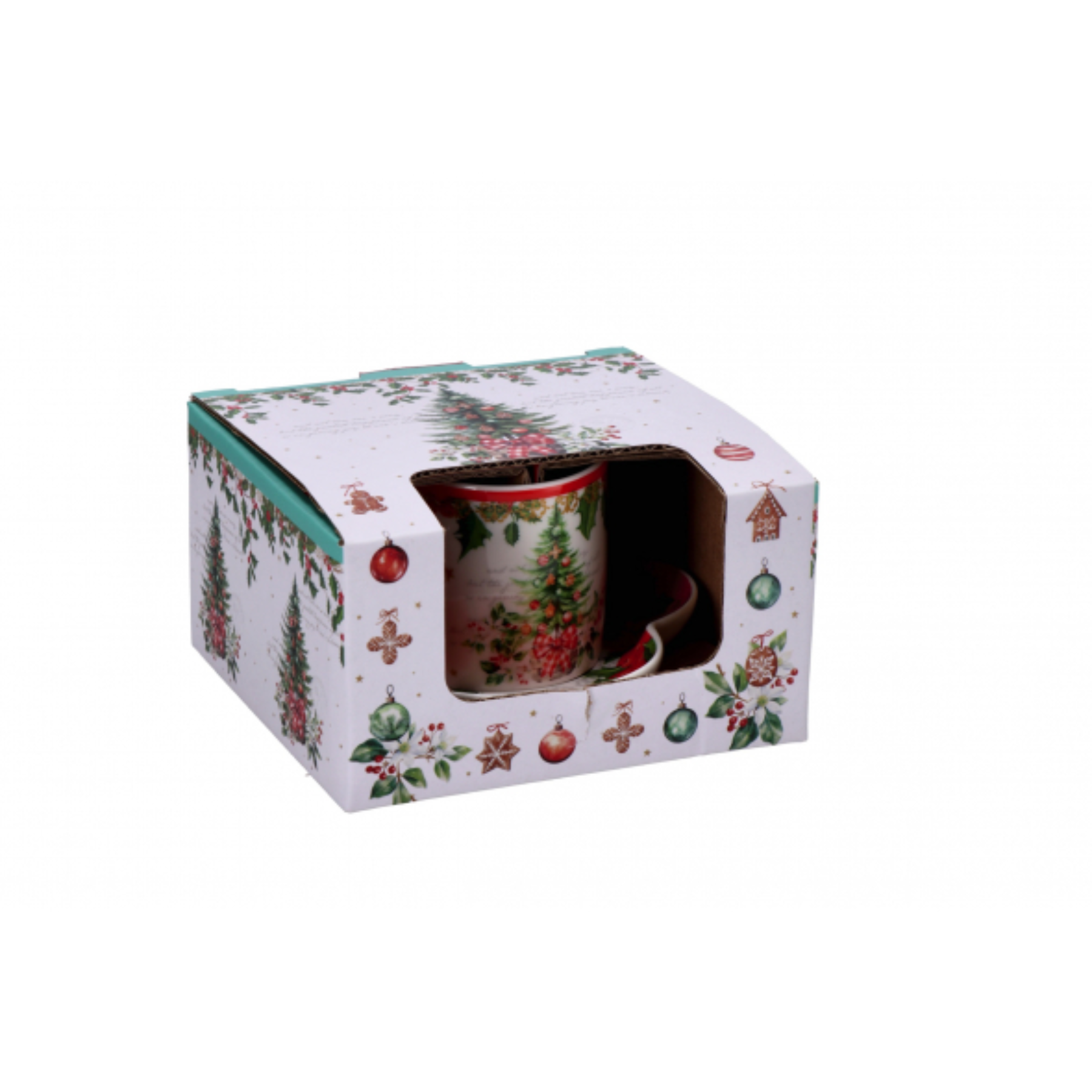 Tazzina da Caffè Cuore Classic Christmas