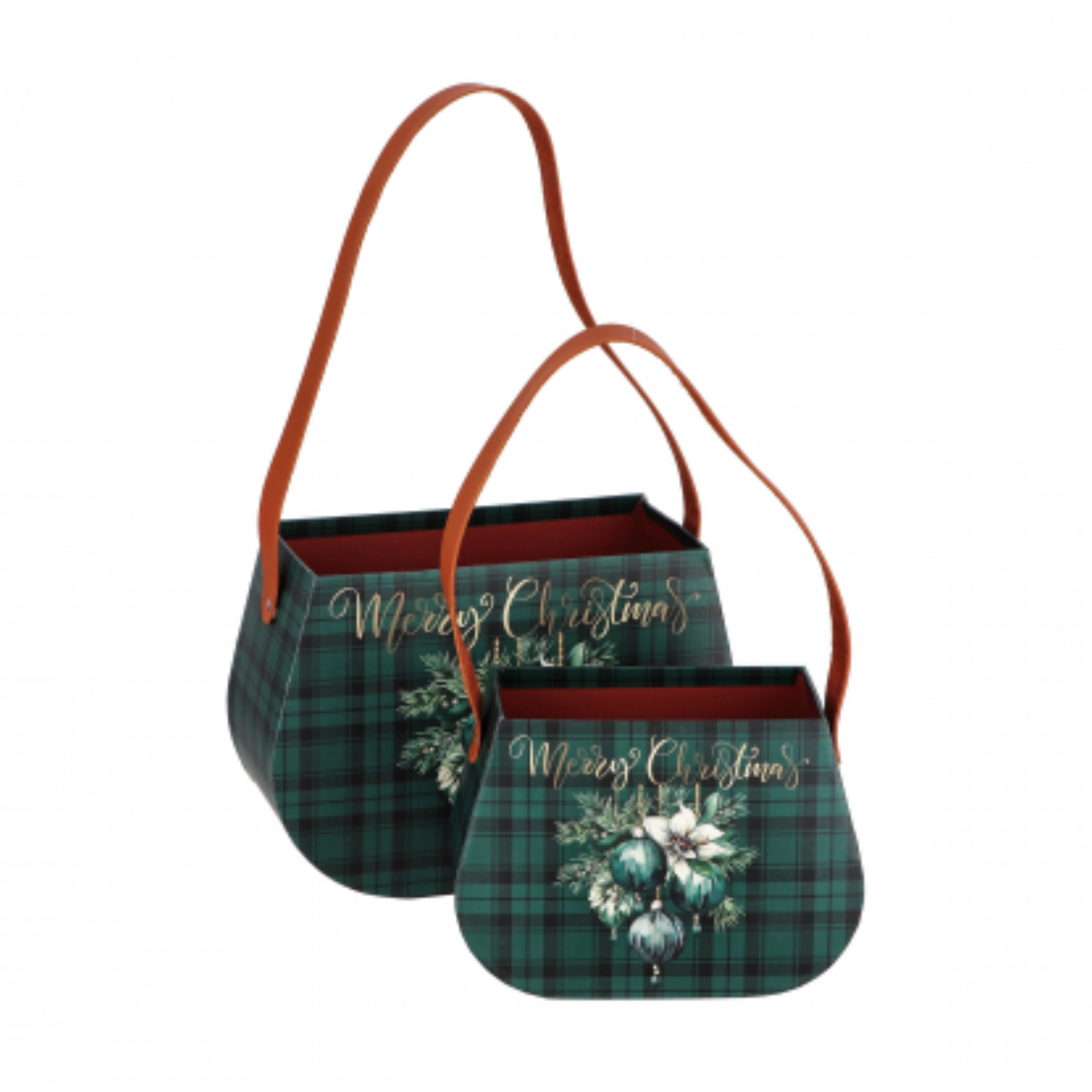 Borsetta Natalizia in Cartone