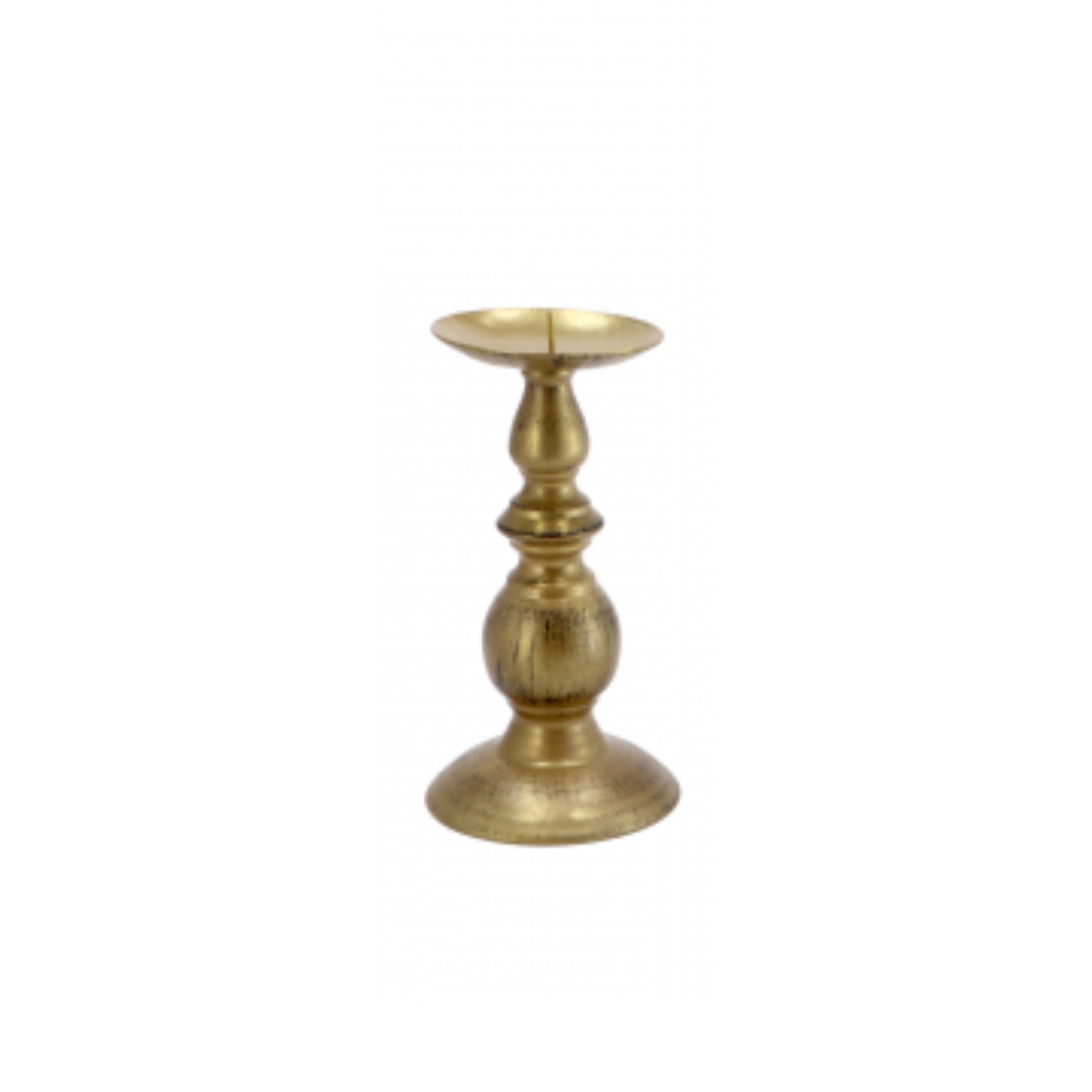 Portacandela Shabby Gold