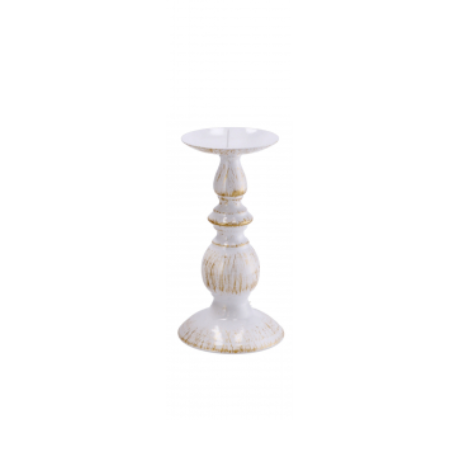 Portacandela Shabby Gold