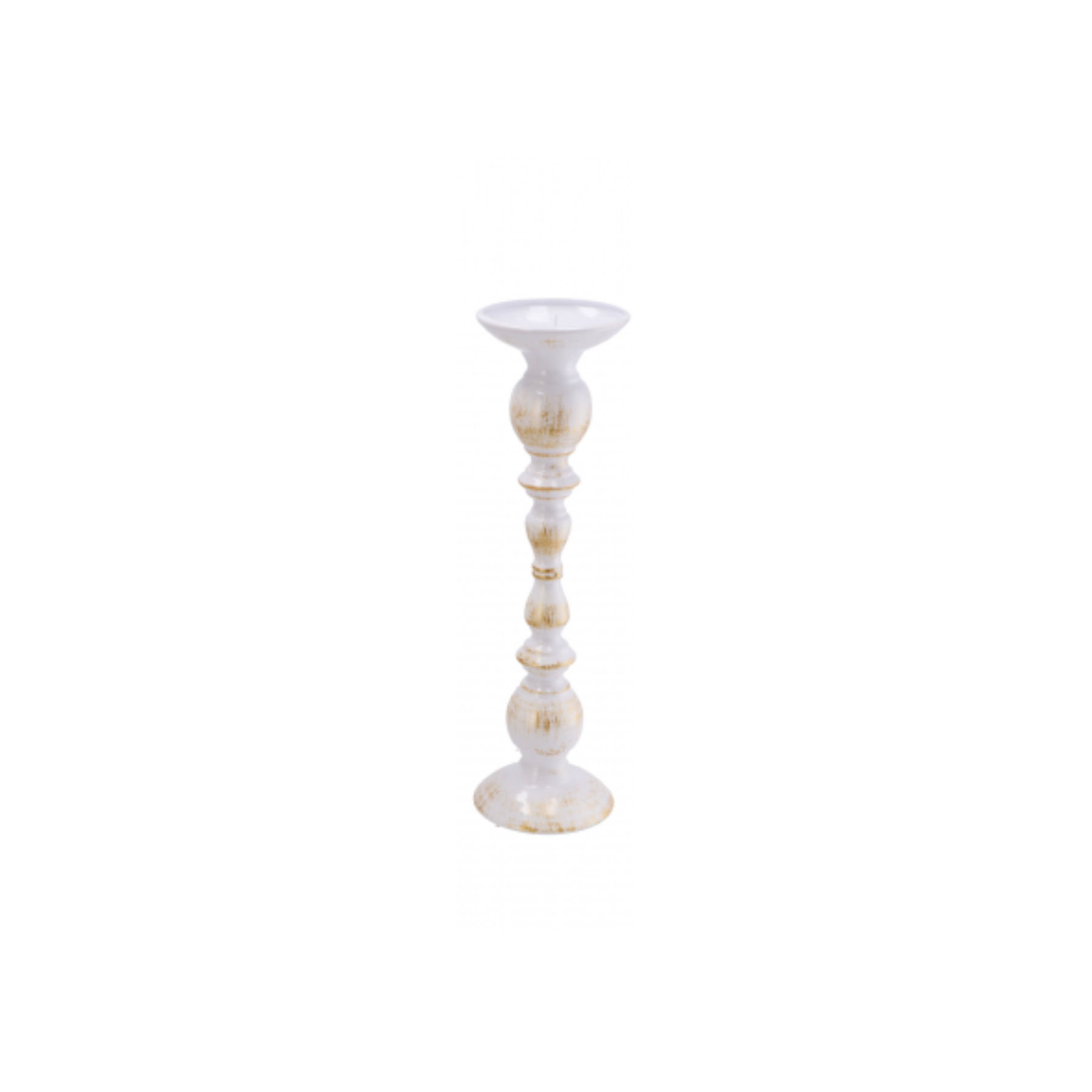 Portacandela Shabby Gold
