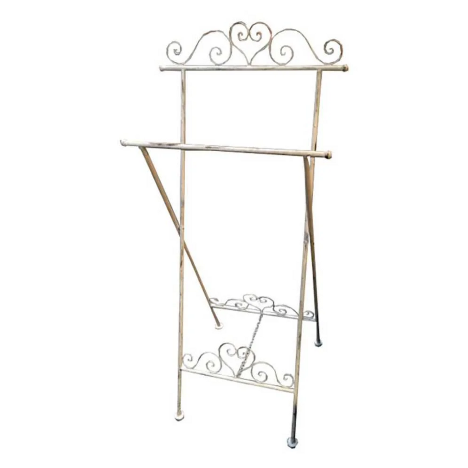 Porta Asciugamani in Ferro Shabby