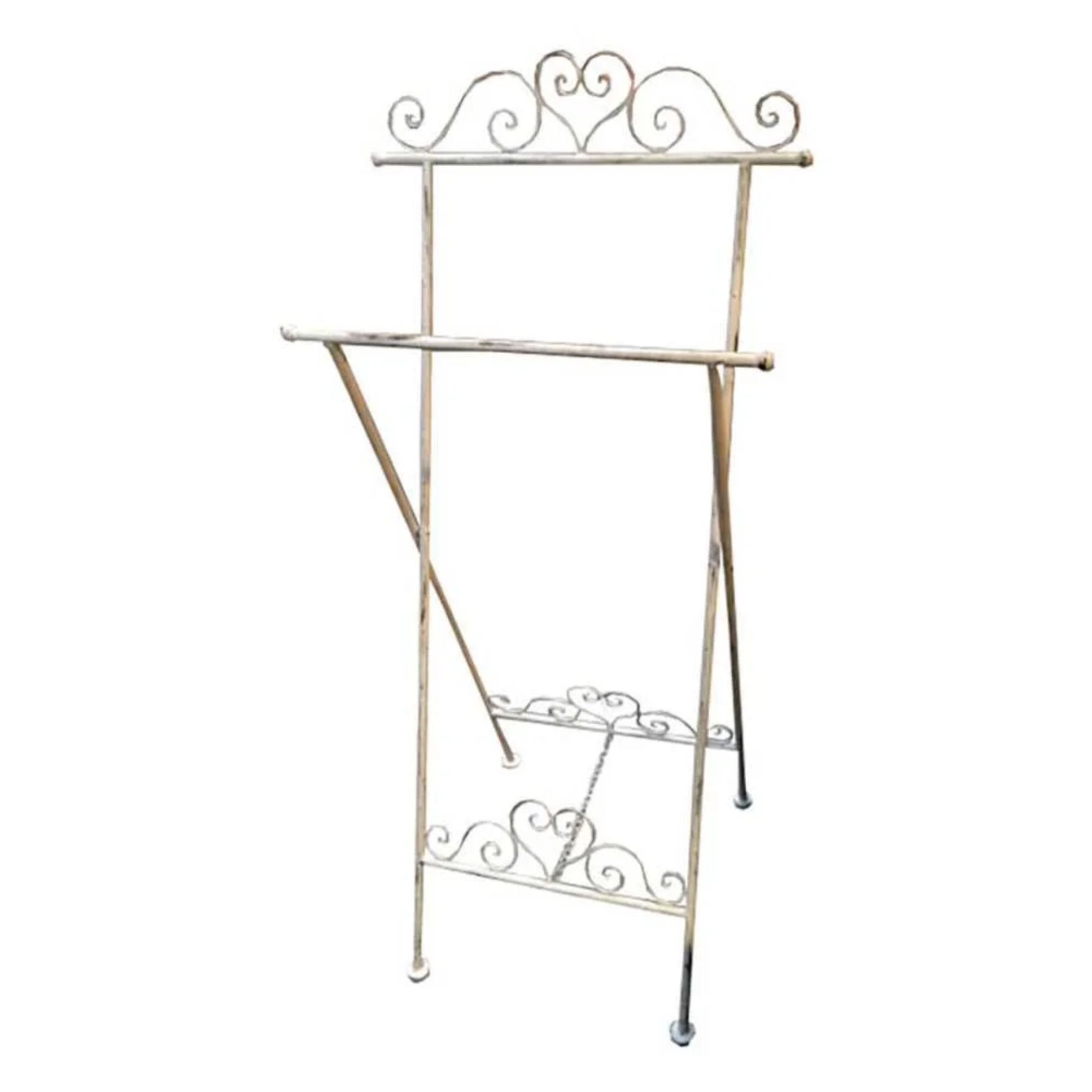 Porta Asciugamani in Ferro Shabby