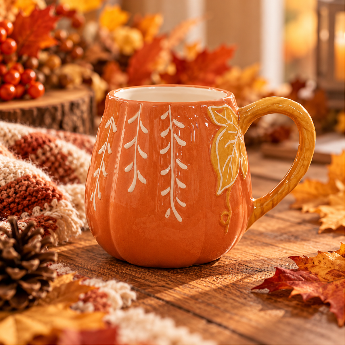 Tazza Zucca Arancione