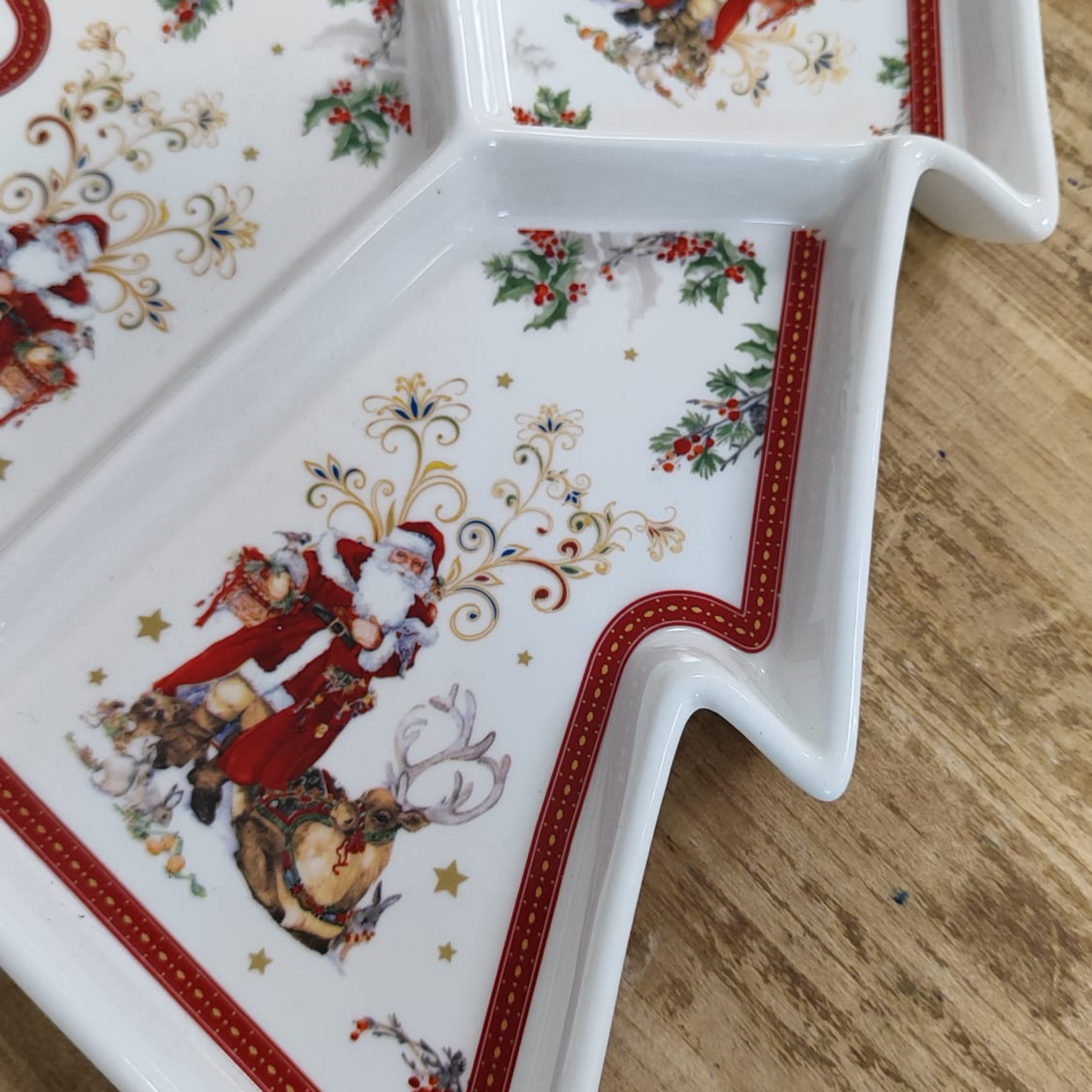 Antipastiera Babbo Natale