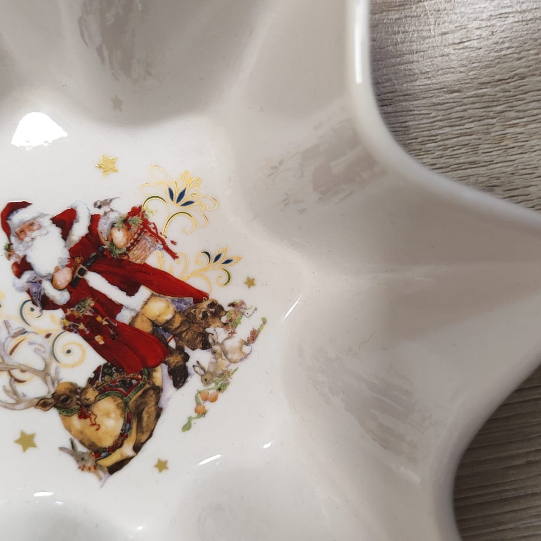 Ciotola Stella Babbo Natale