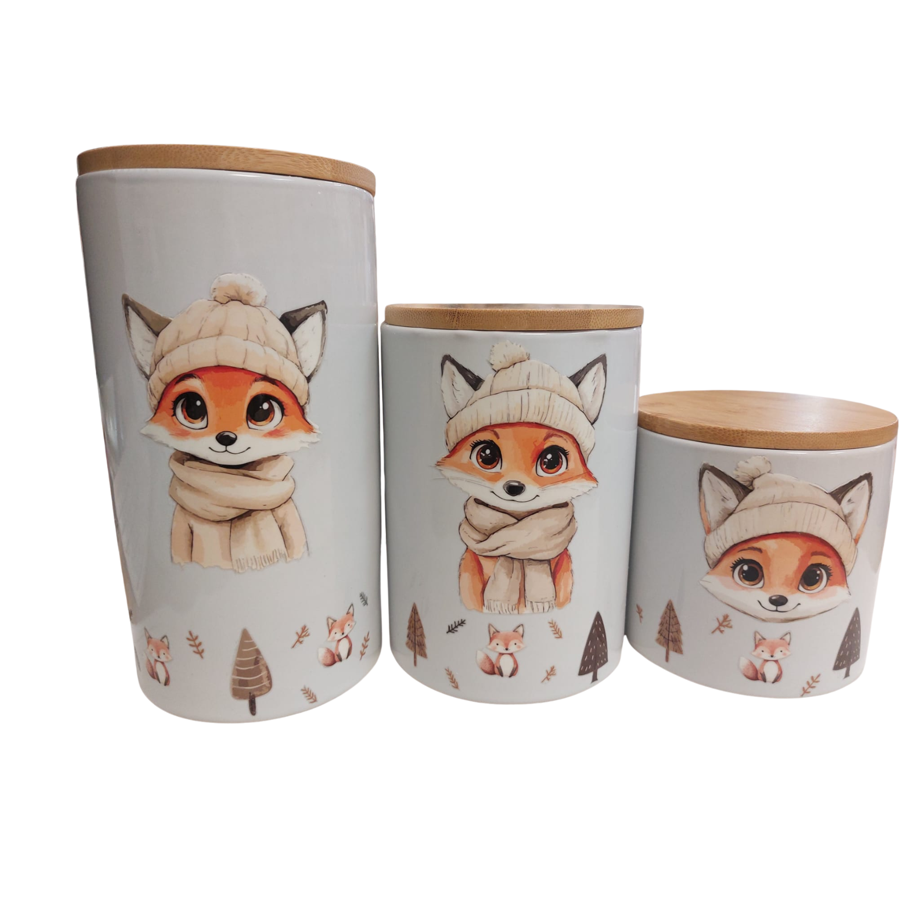 Barattolo Volpe Ceramica