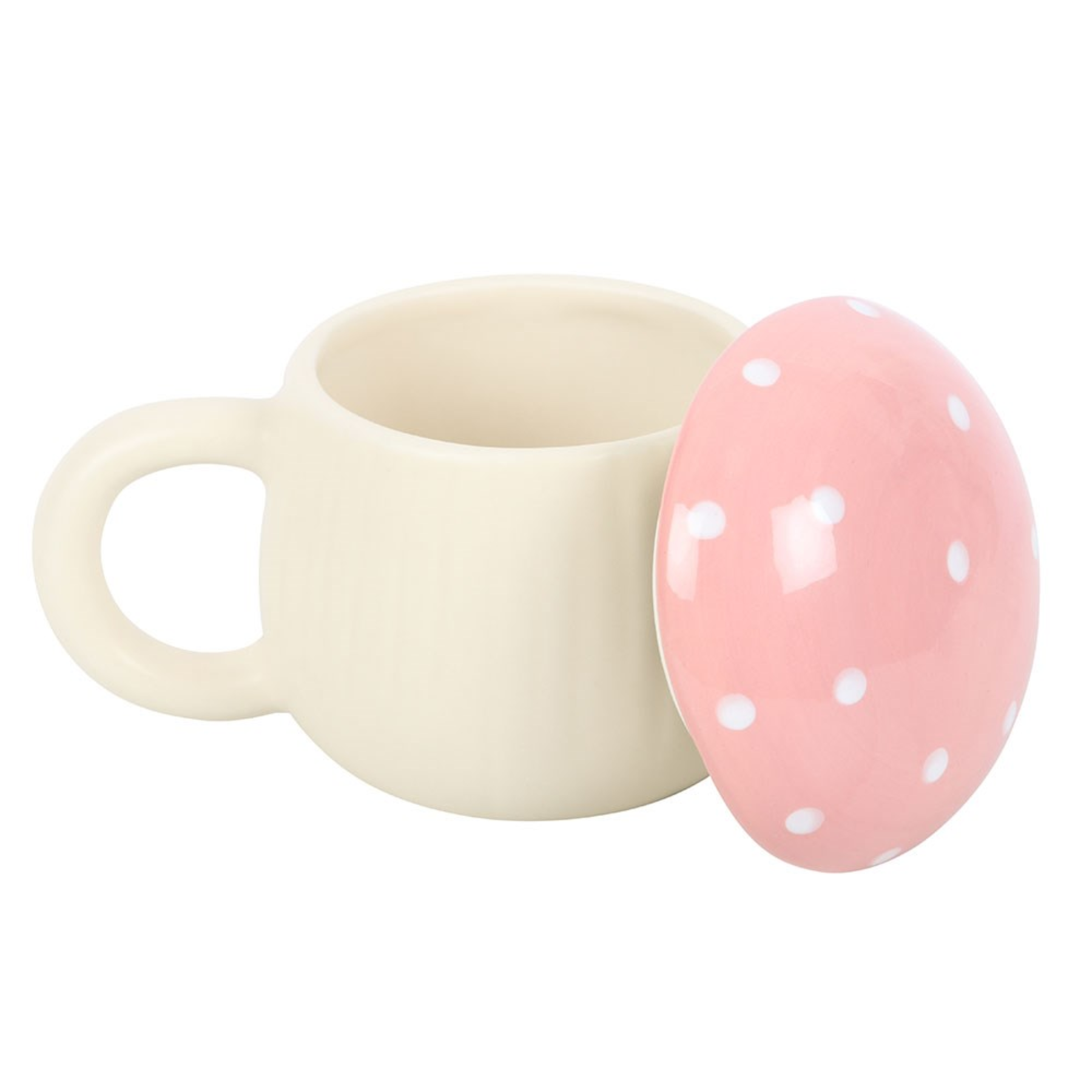 Mug Fungo Rosa con Coperchio PREORDINE!