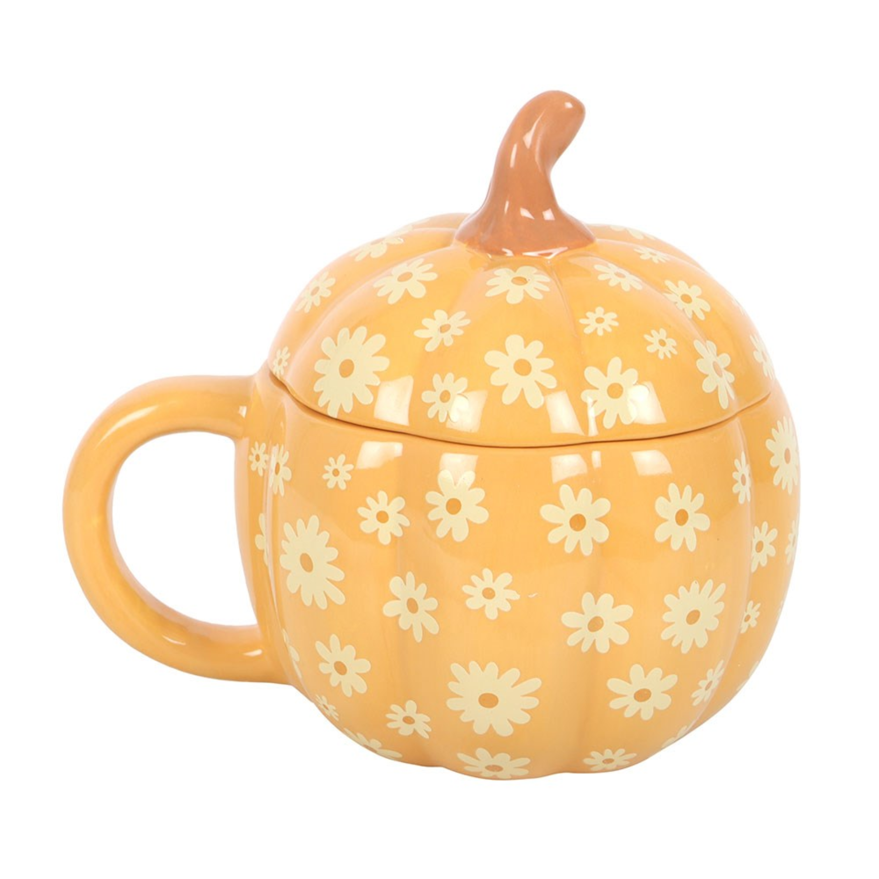 Mug Zucca con Coperchio