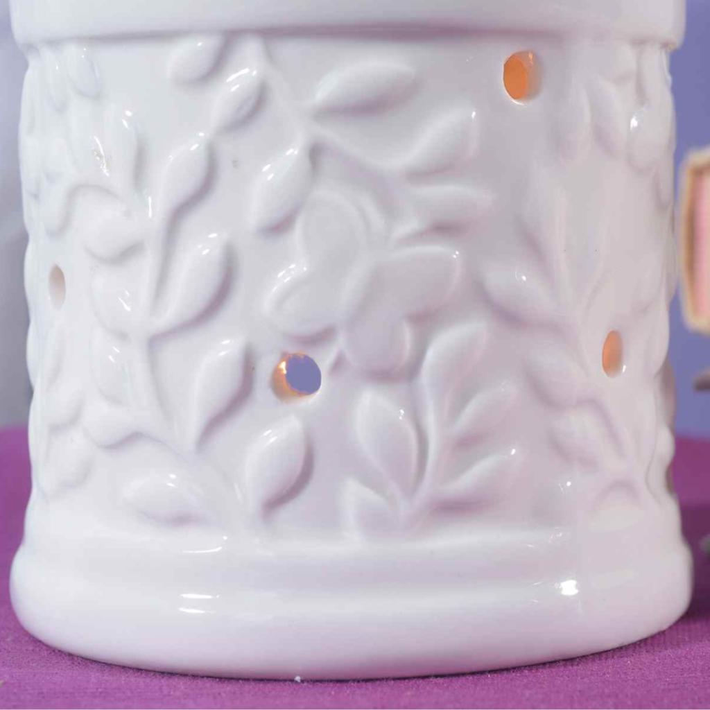 Bruciaessenze Ceramica Shabby