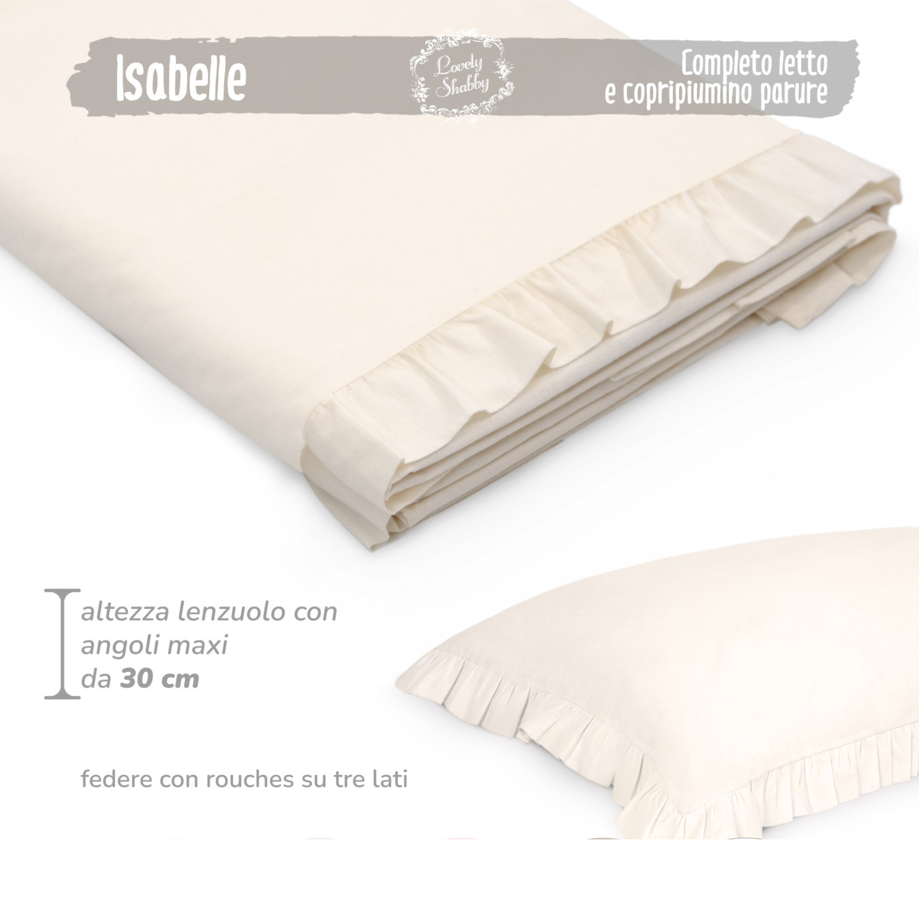 Lenzuola Isabelle