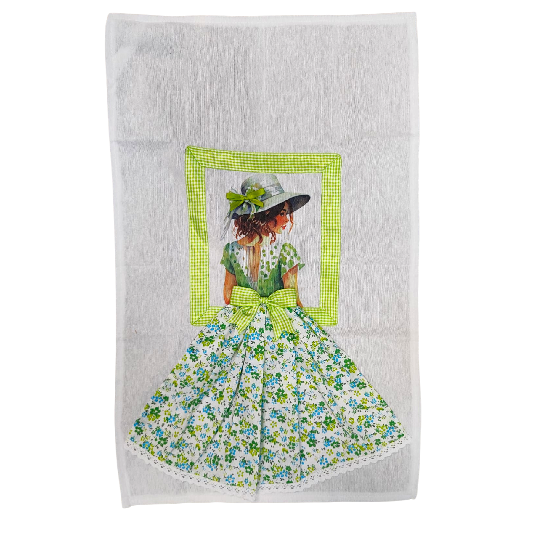 Strofinaccio Lady Flowers