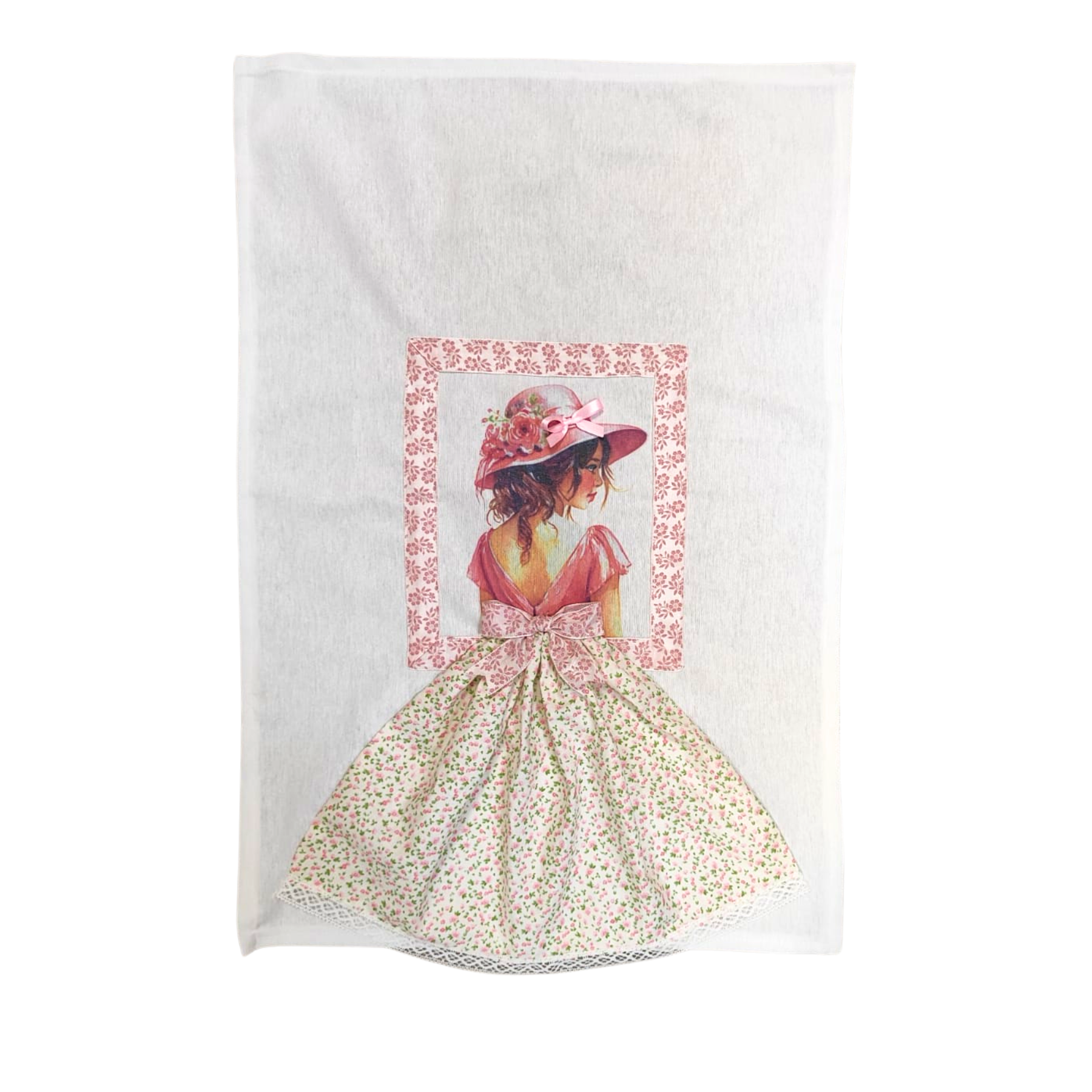 Strofinaccio Lady Flowers