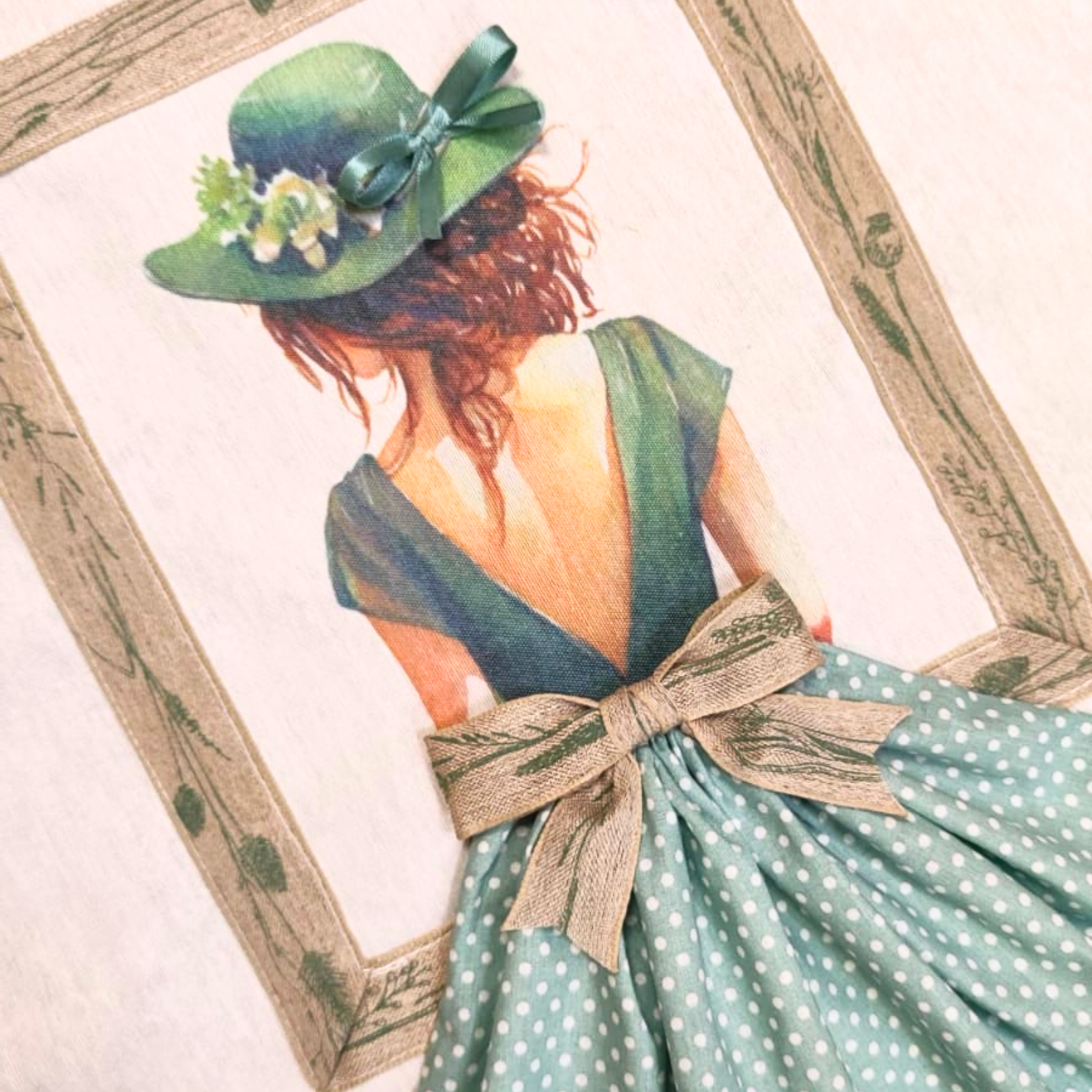 Strofinaccio Lady Flowers