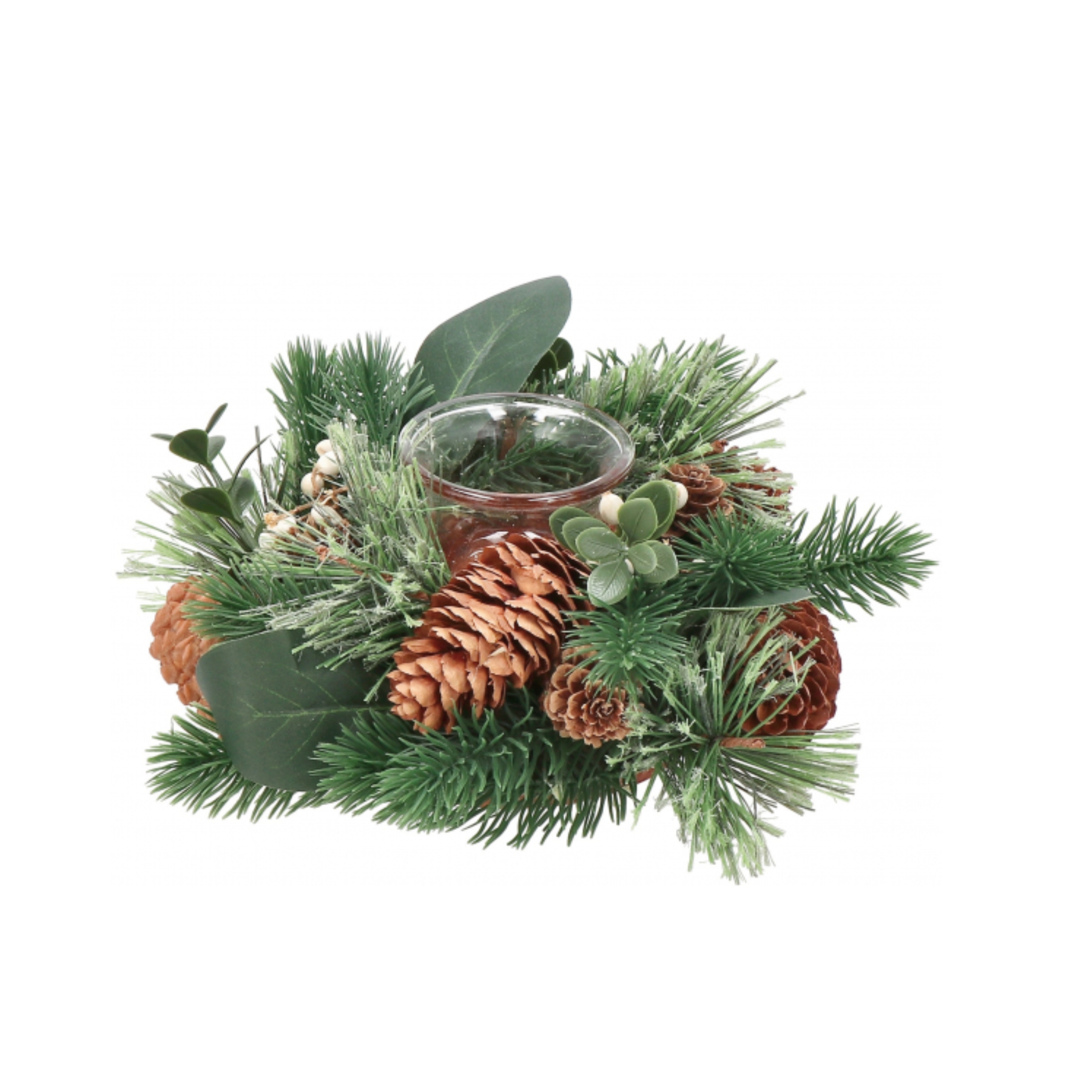 Ghirlanda Porta Tea Light Natural