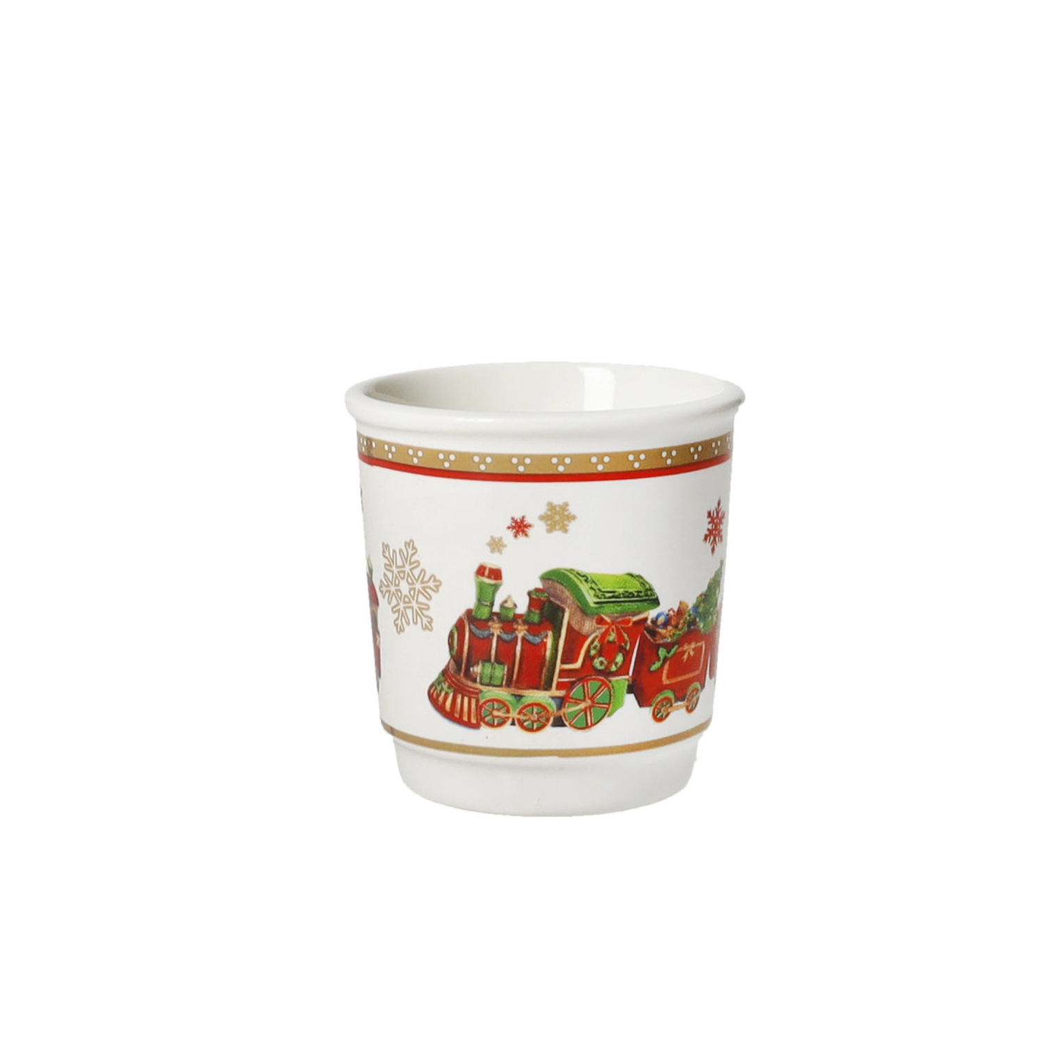 Set 4 Bicchierini Caffè Natale Brandani