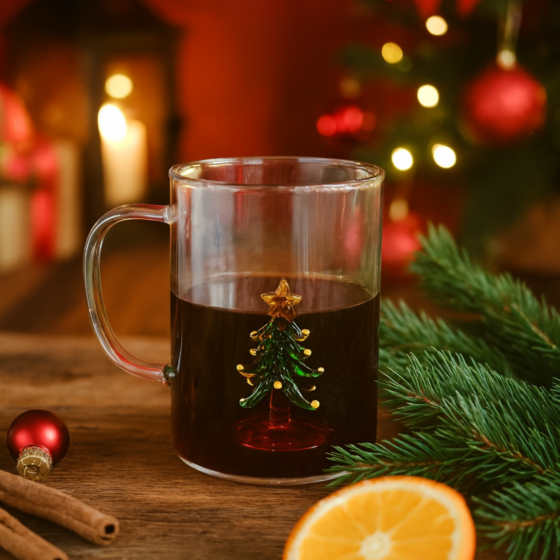 Mug Vetro 3D Natalizio