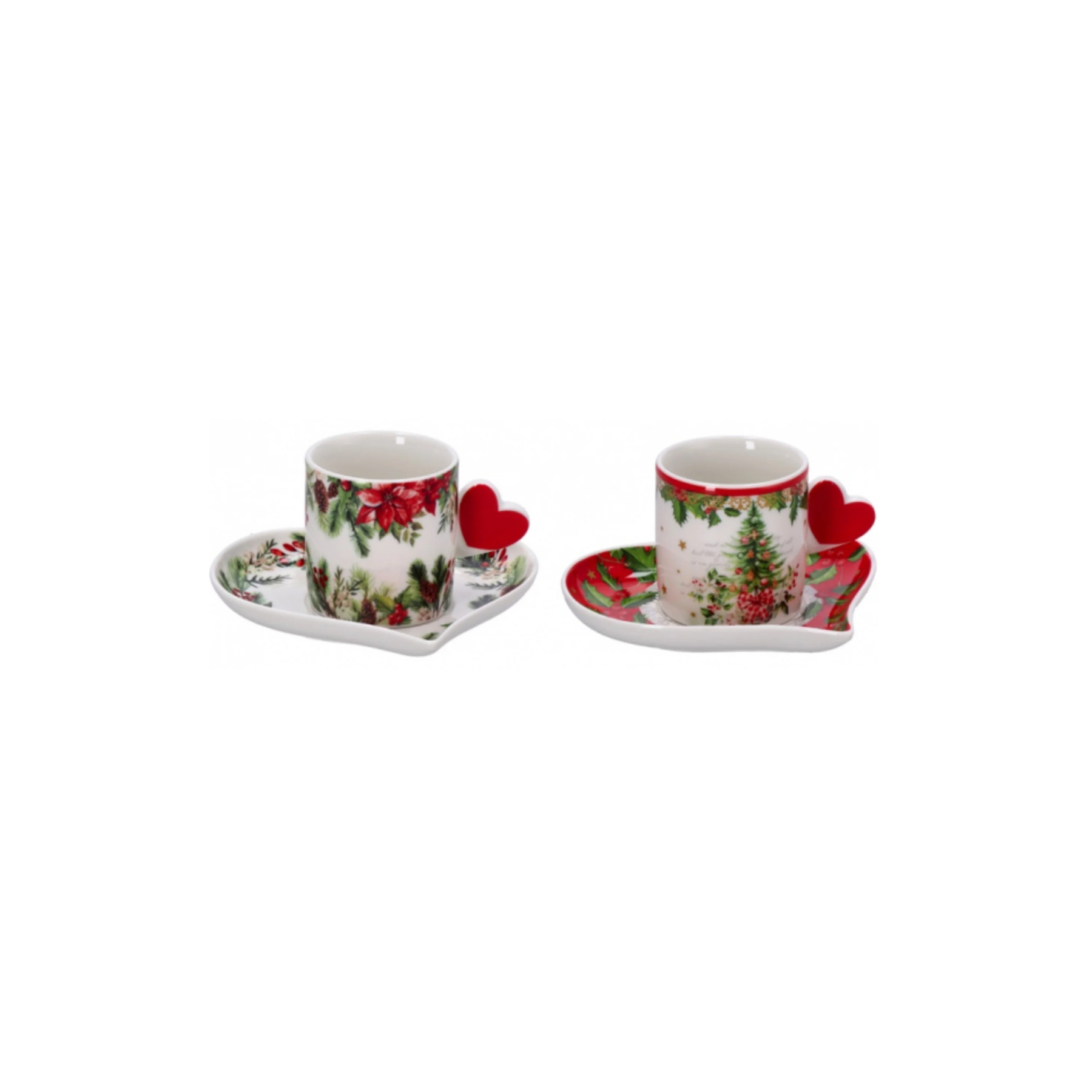 Tazzina da Caffè Cuore Classic Christmas