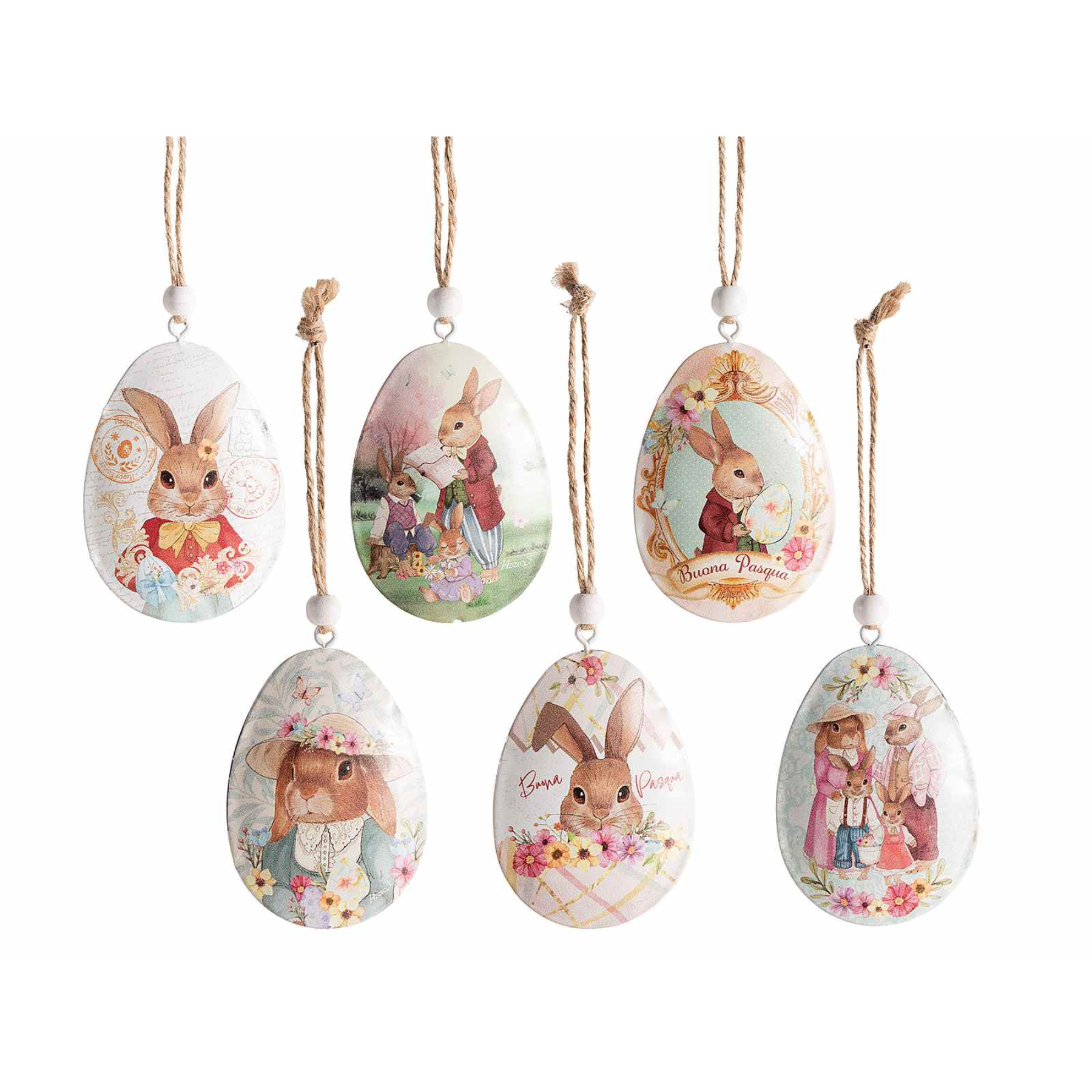 Uovo Decorativo Old Bunny