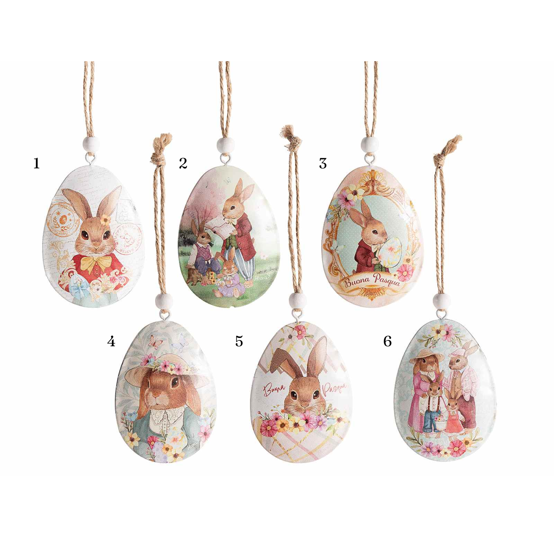 Uovo Decorativo Old Bunny