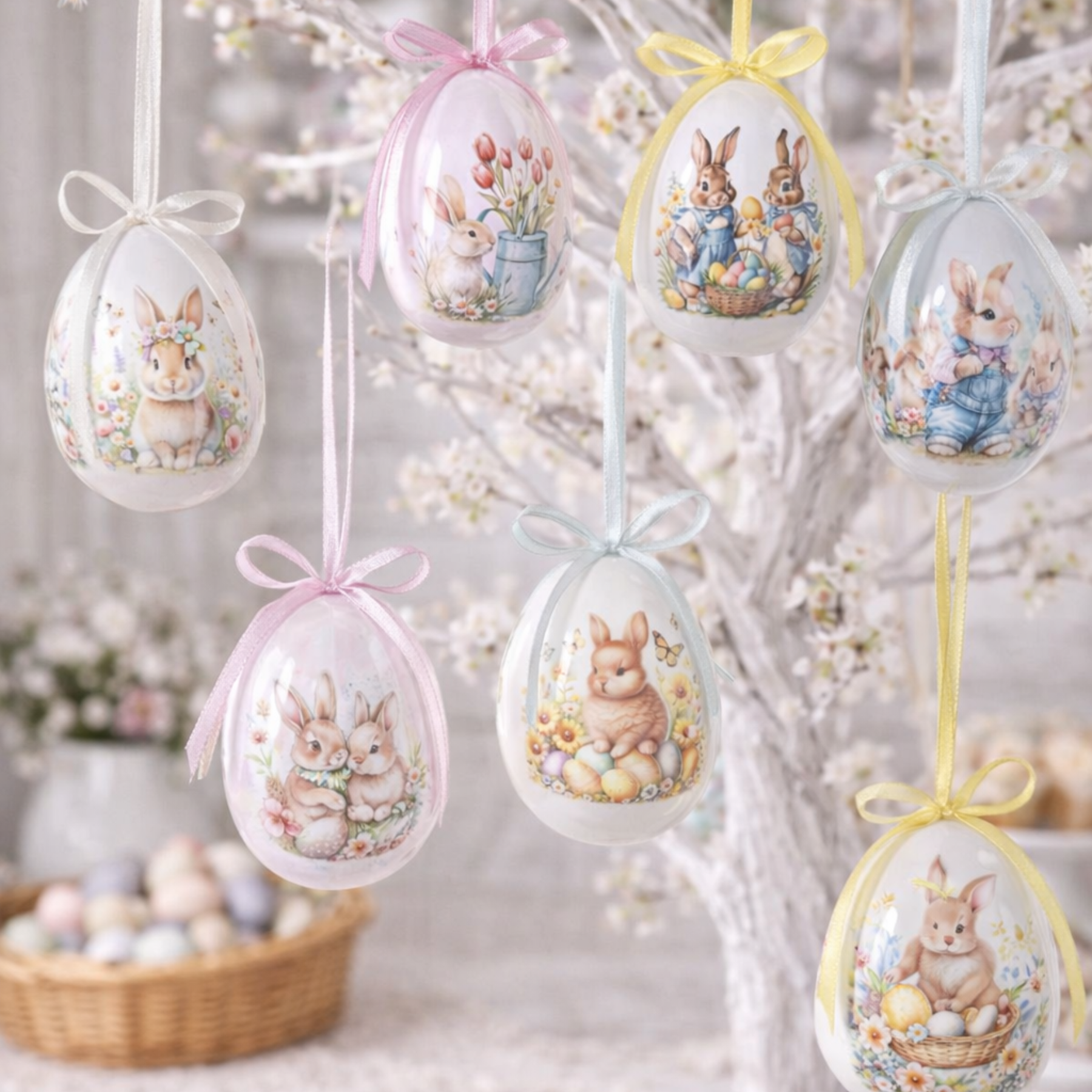 Uovo Decorativo Sweet Bunny