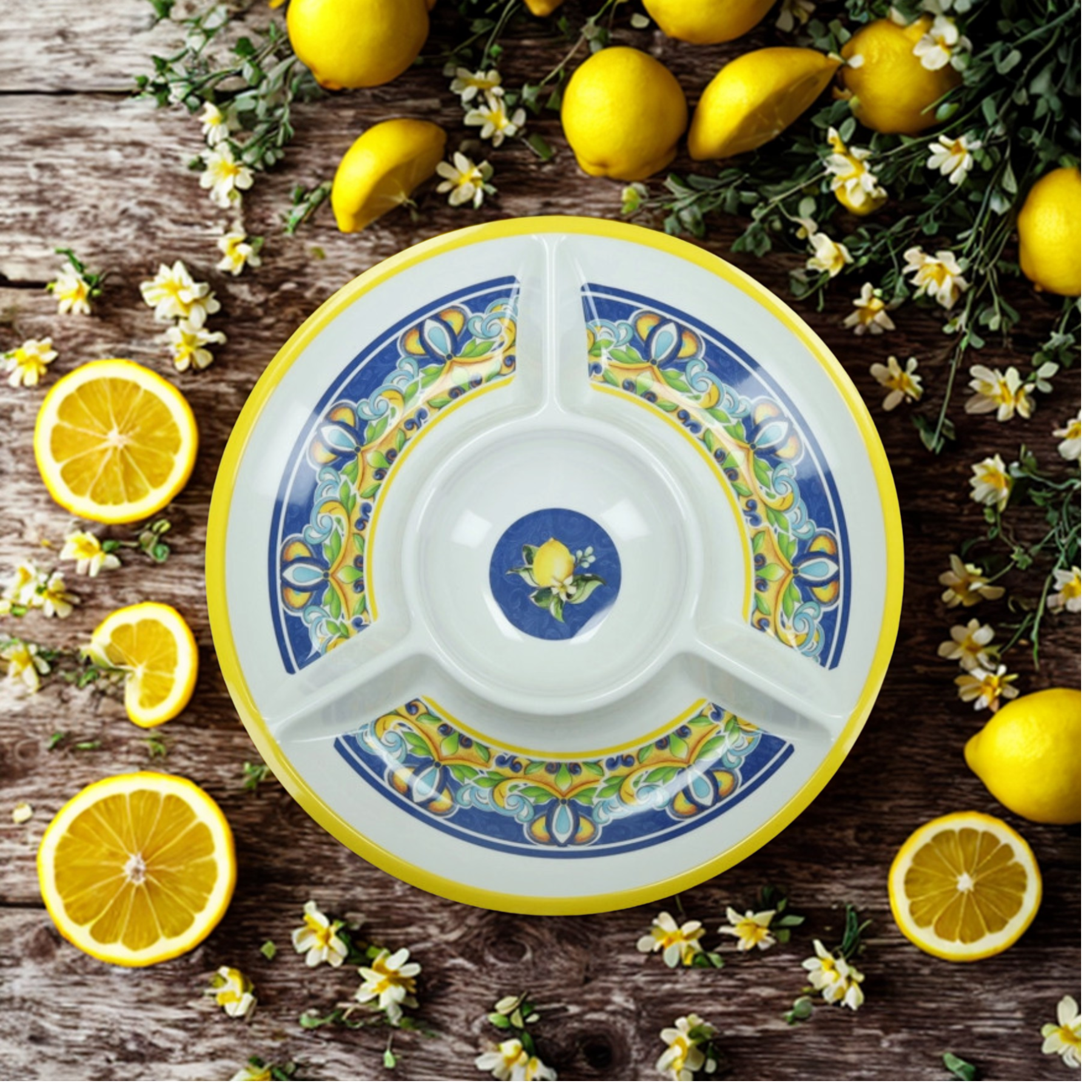 Antipastiera Melamina Citrus