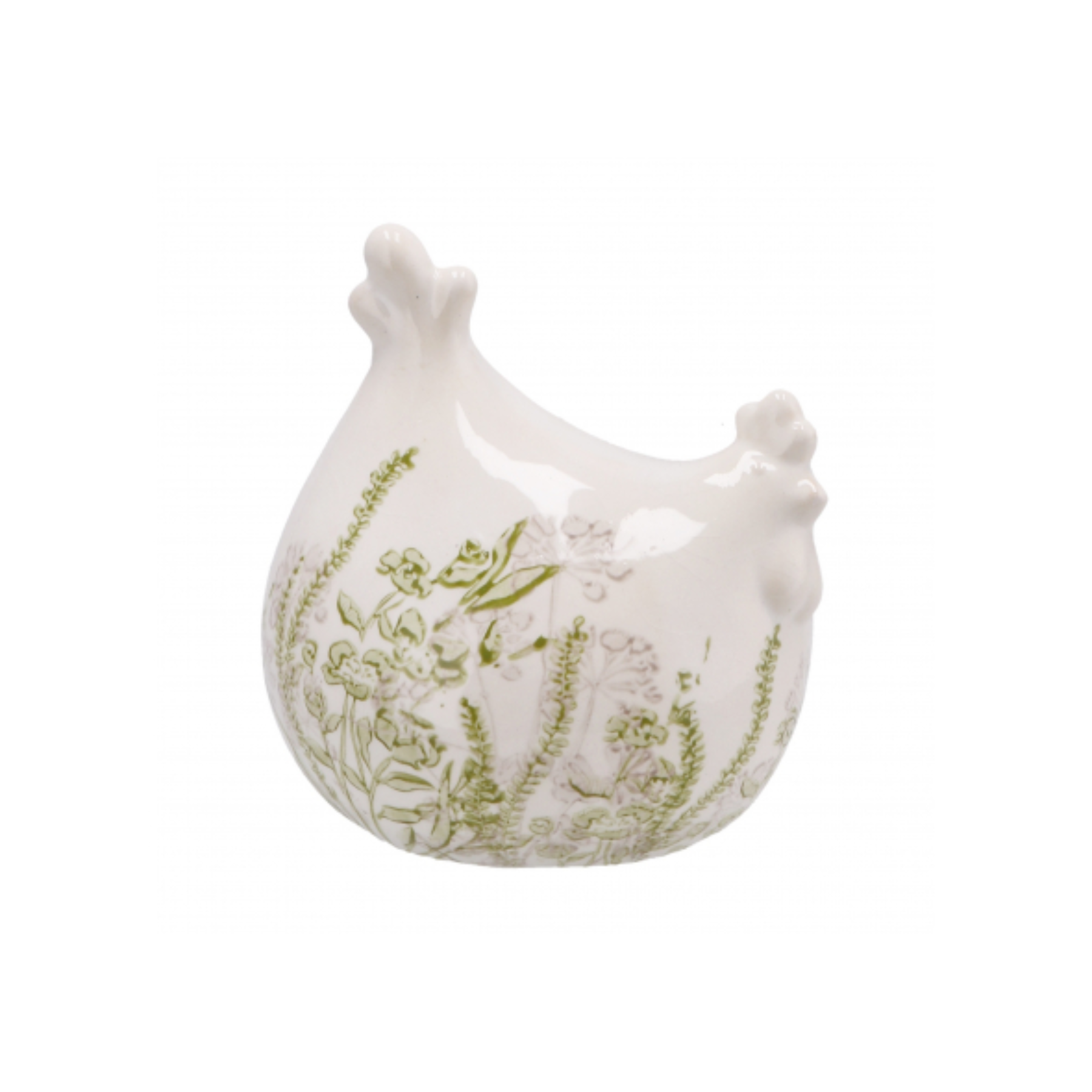 Decorazione Gallina Botanica
