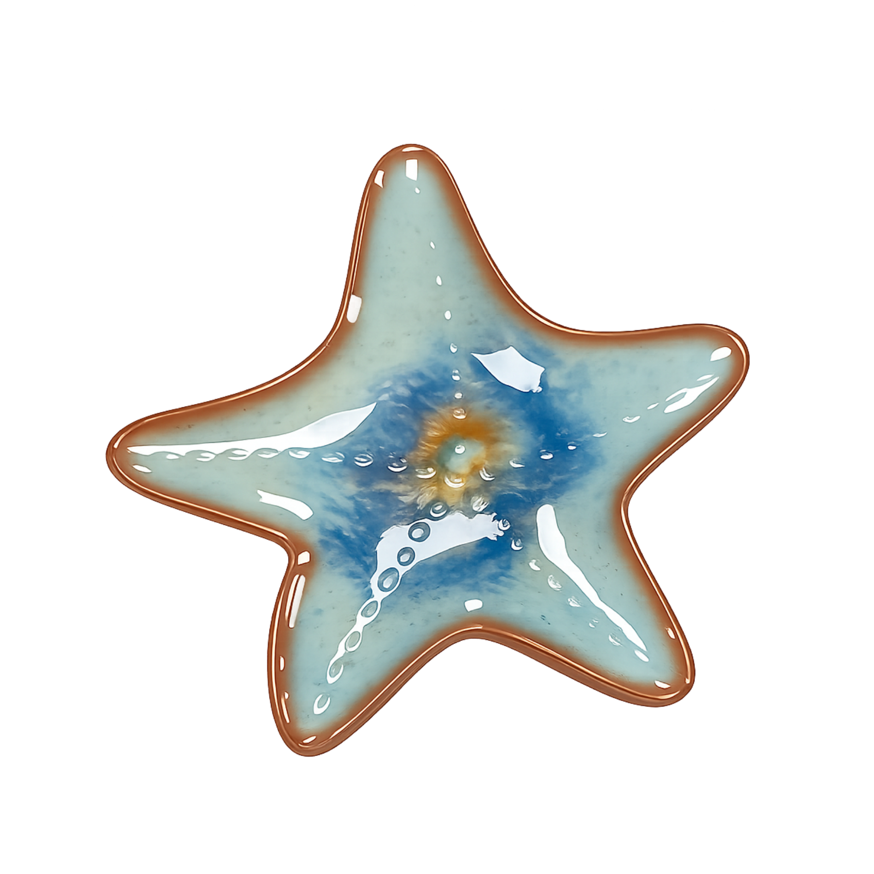 Piattino Stella Marina Melamina