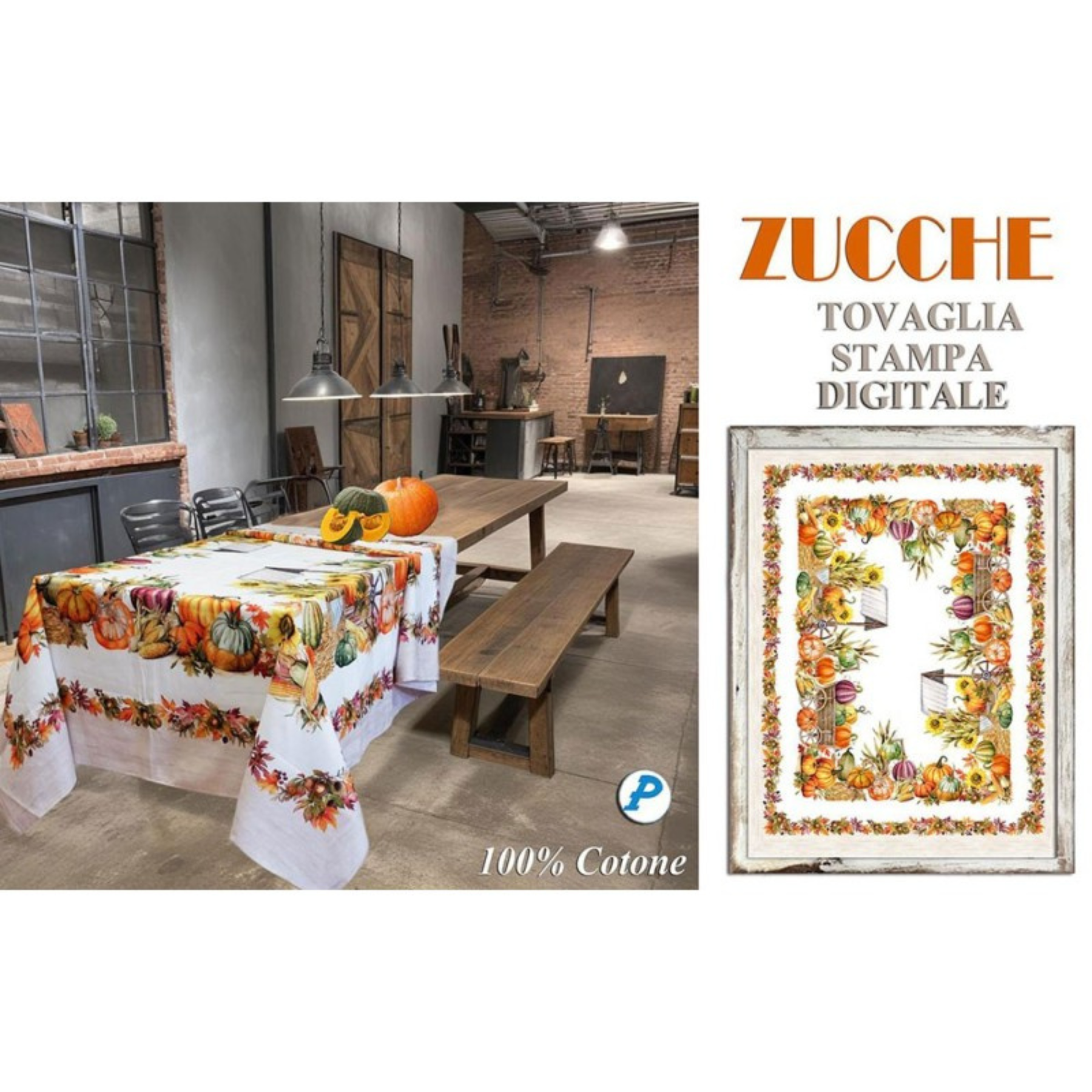 Tovaglia Stampa Zucche