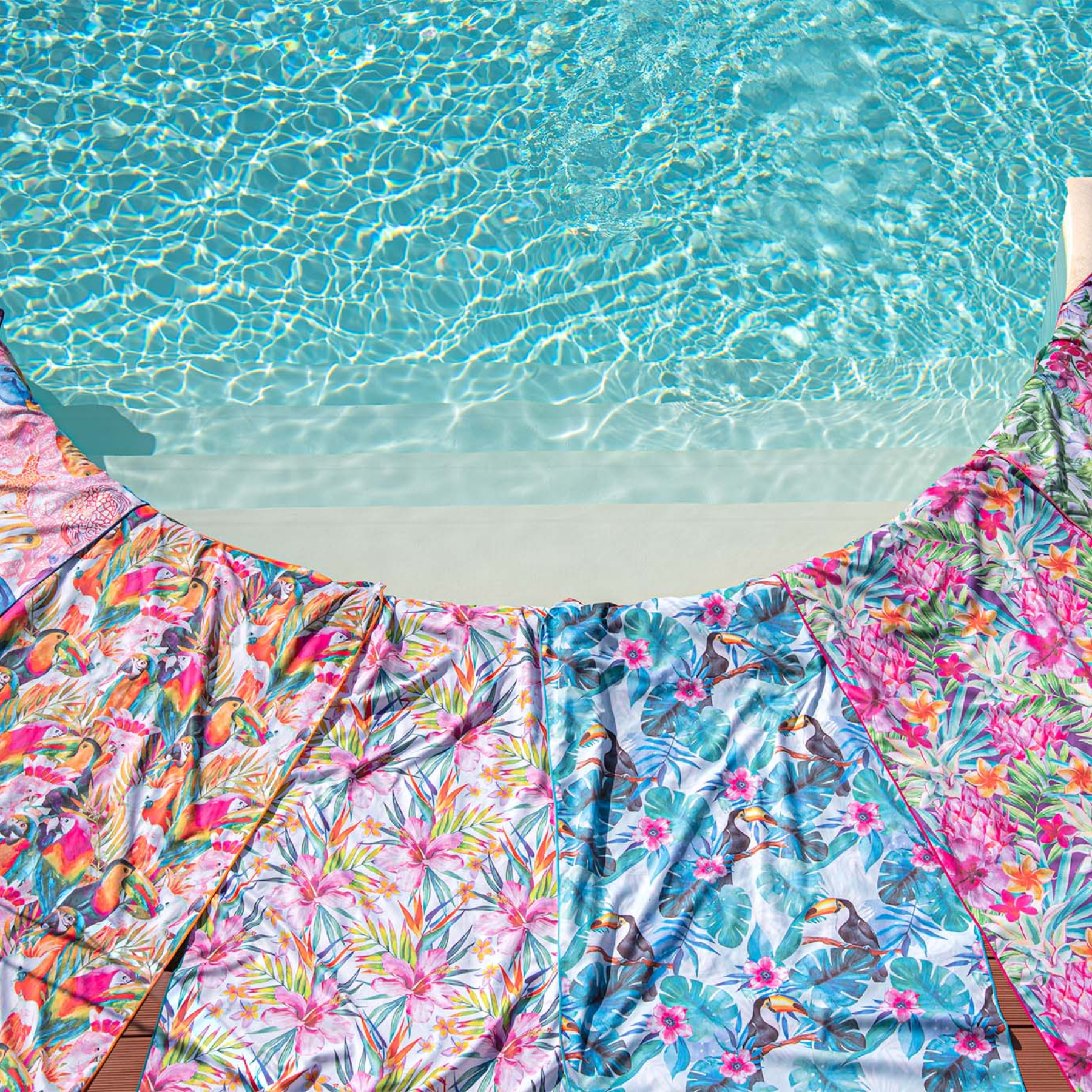 Telo con Pochette Tropicana Lovely Shabby
