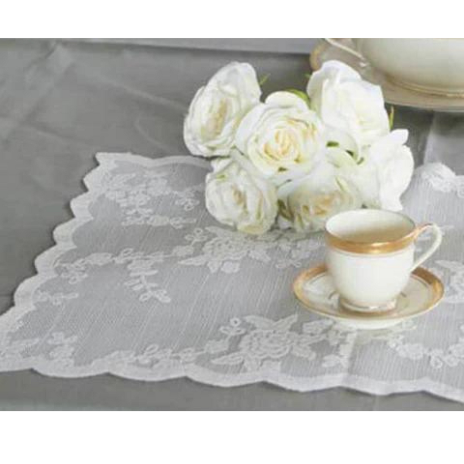 Coppia Tovagliette in Pizzo Ciel Atelier 17