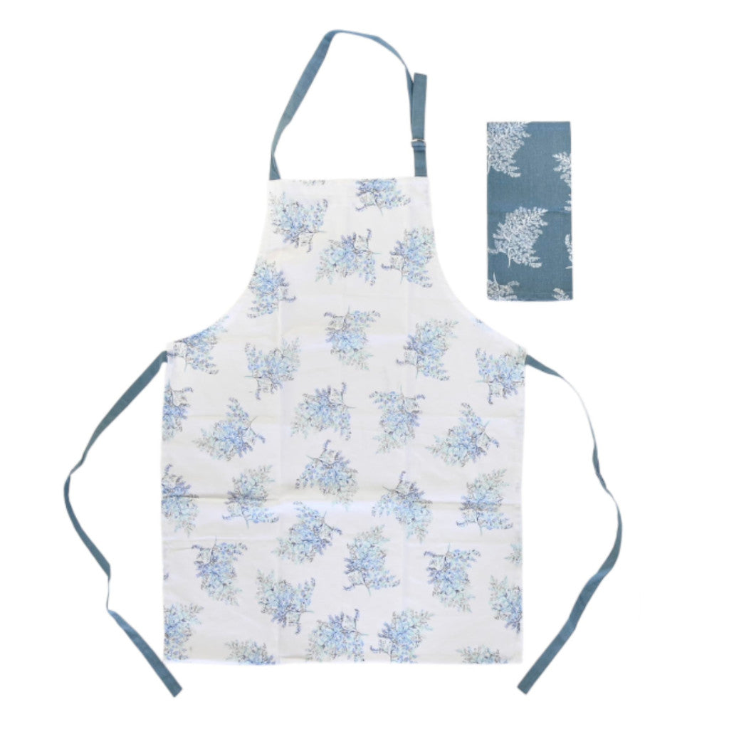 Set Grembiule e Strofinaccio Coralli