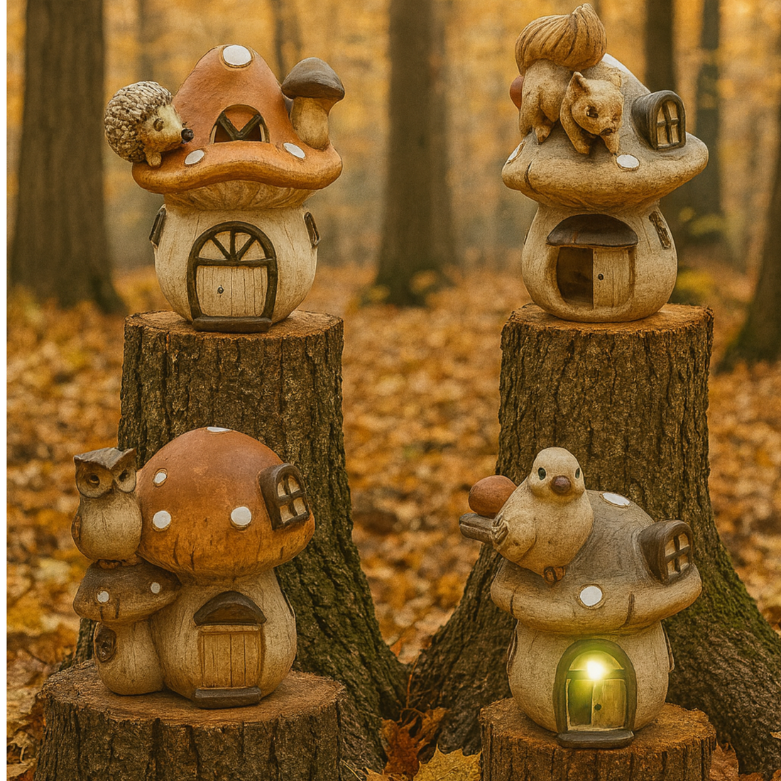 Casetta Fungo Bosco