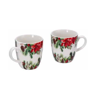 Set 2 Tazzine Classic Christmas