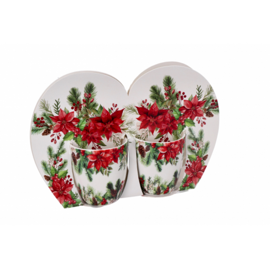 Set 2 Tazzine Classic Christmas