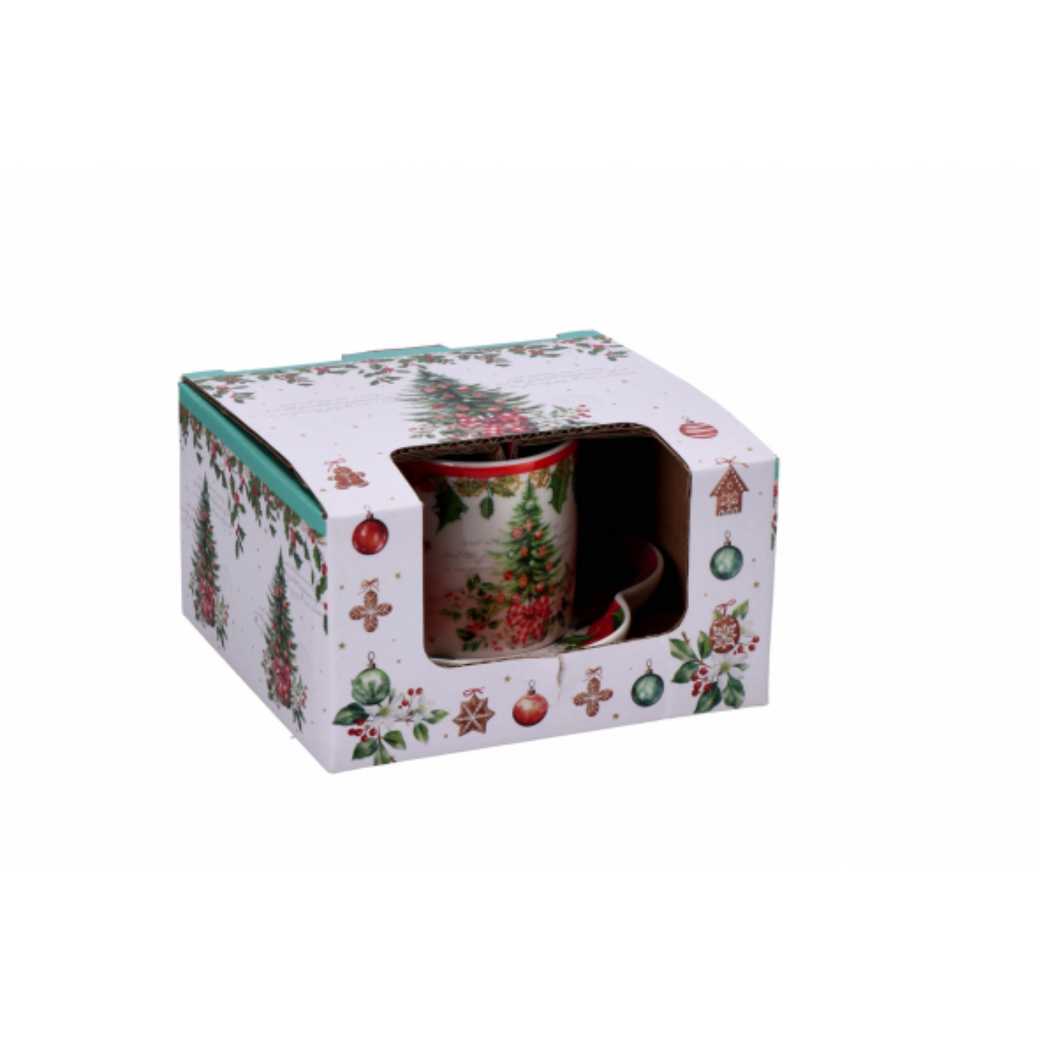 Tazzina da Caffè Cuore Classic Christmas