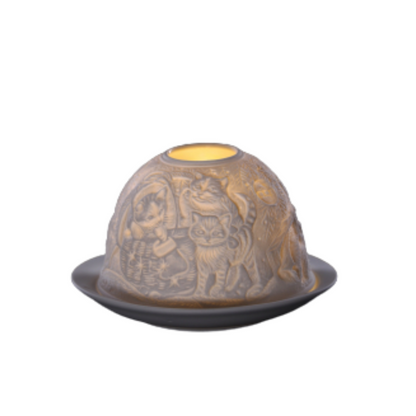 Decorazione Litofania Natalizia