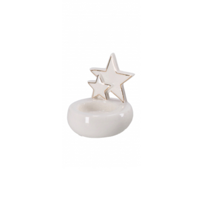 Porta Tea Light Shabby Christmas