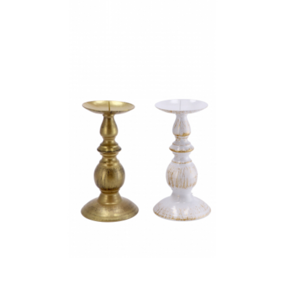 Portacandela Shabby Gold