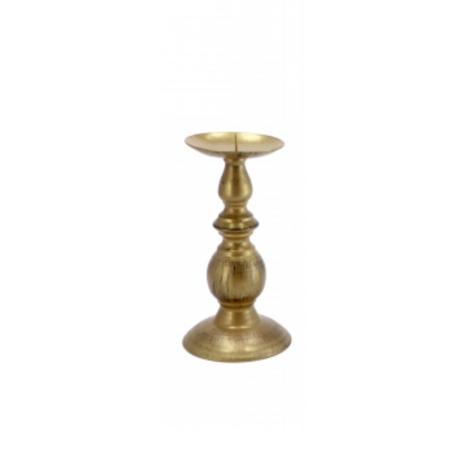 Portacandela Shabby Gold