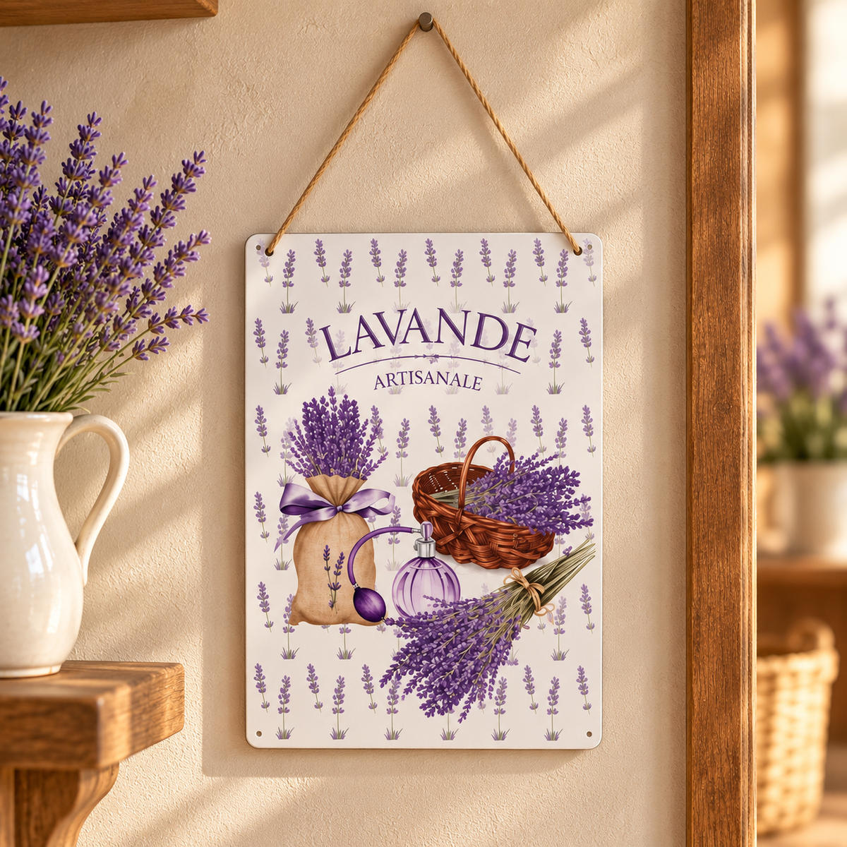 Targa Decorativa Lavanda