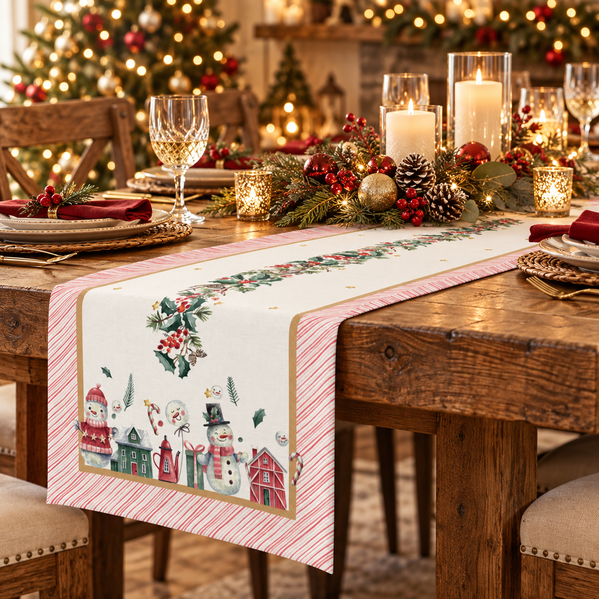 Runner Vintage Christmas Clodette