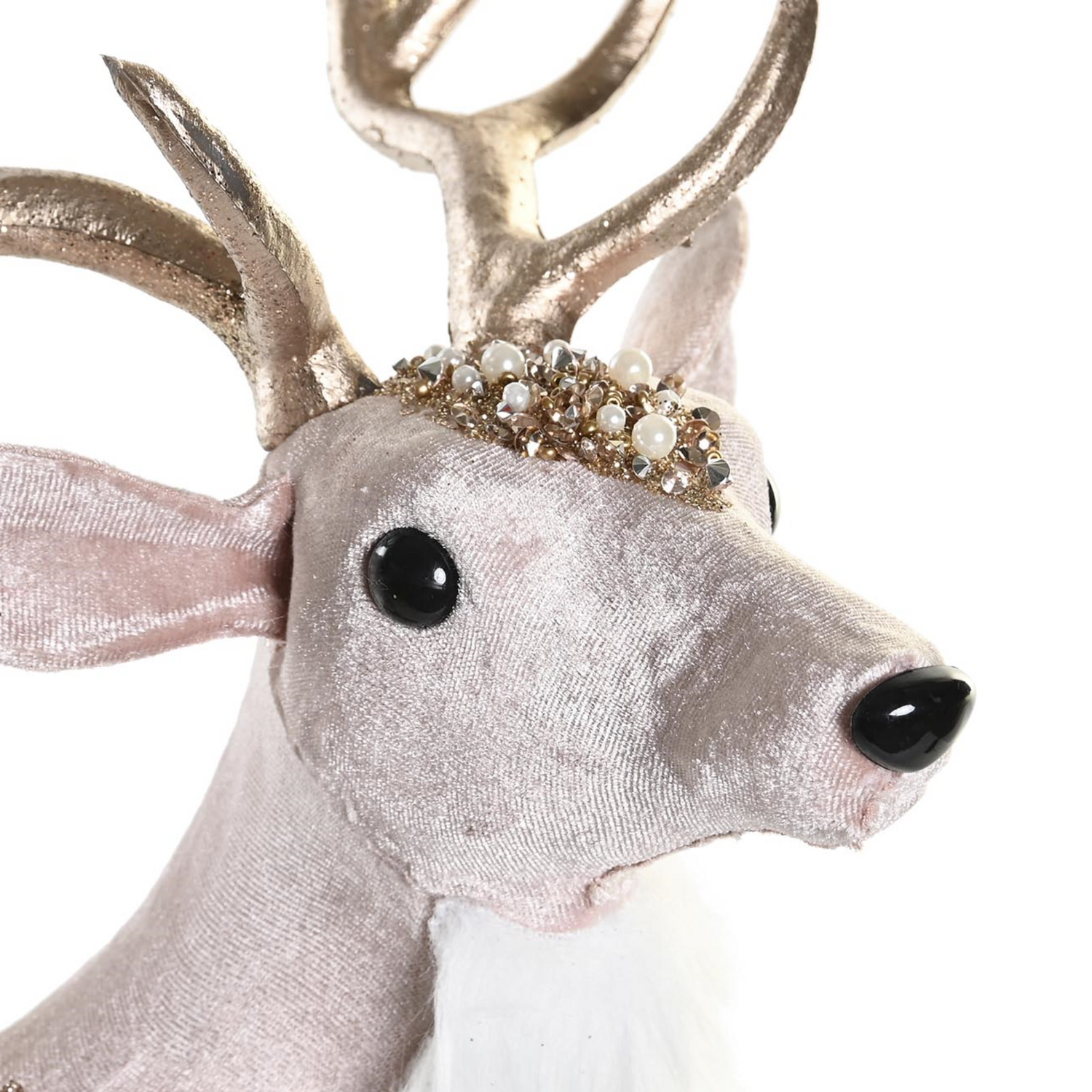 Renna in Velluto con Strass