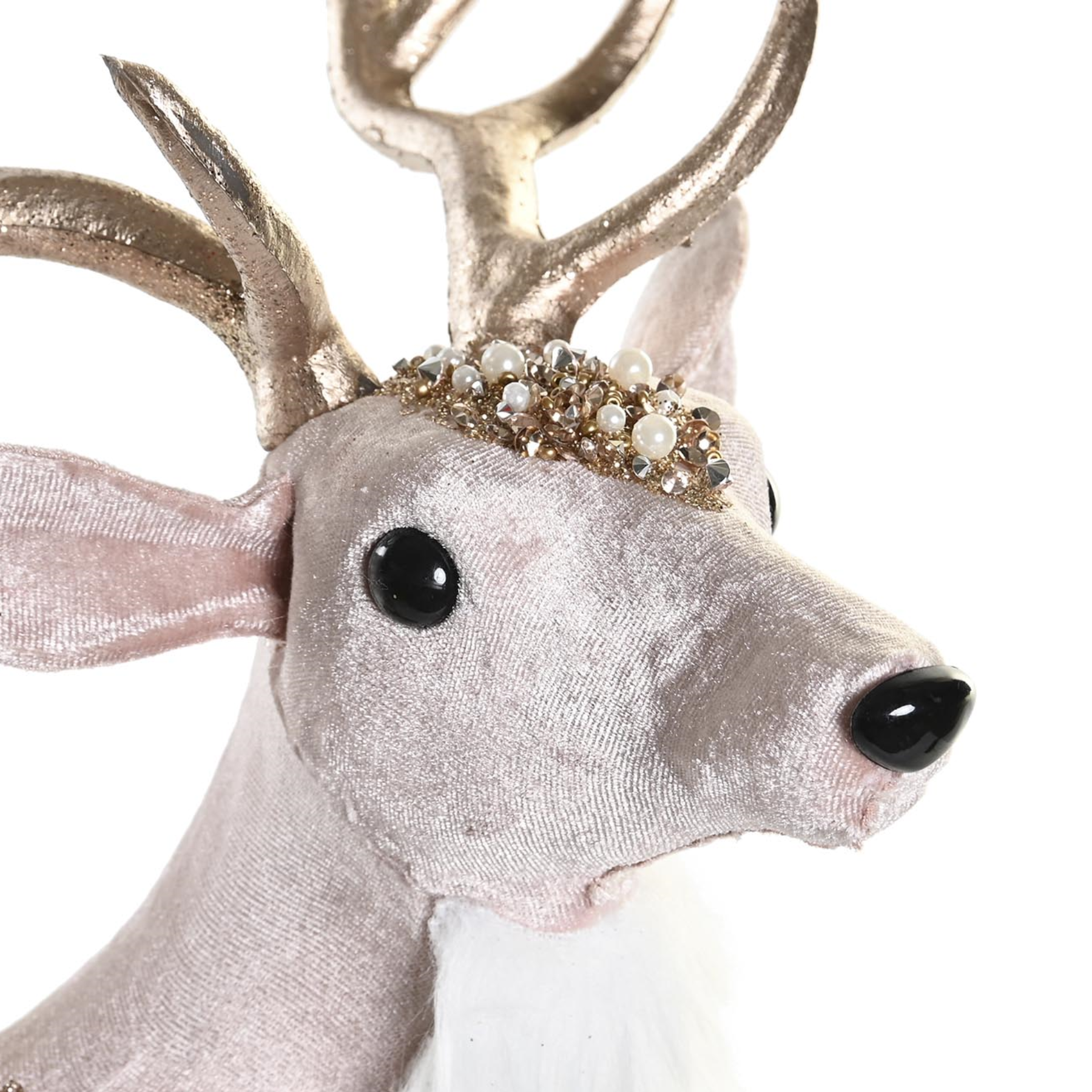 Renna in Velluto con Strass