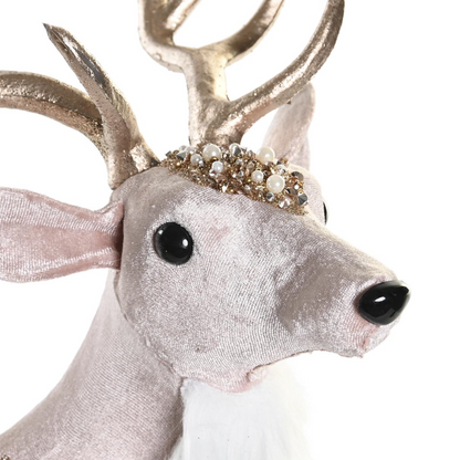Renna in Velluto con Strass