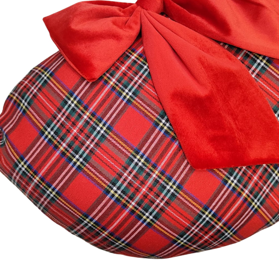 Cuscino Tartan Cuore Lovely Shabby