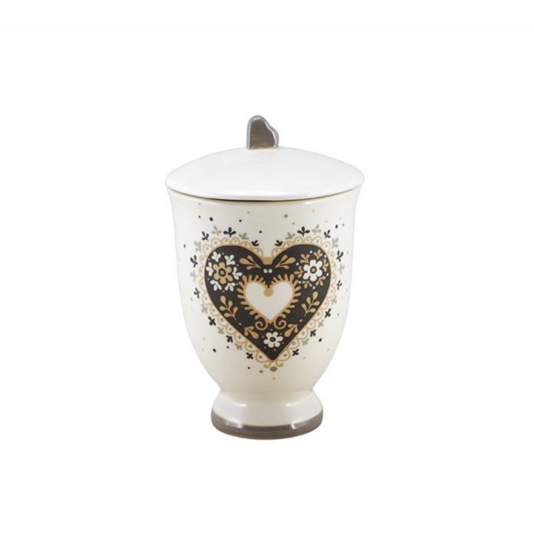 Vaso Porta Cotone Shabby